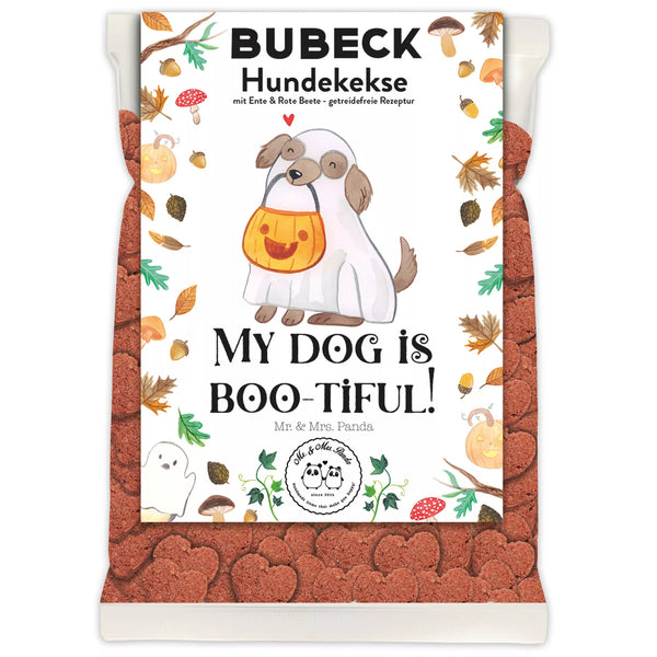 Mr. & Mrs. Panda Halloween-Hundekekse – getreidefrei mit Ente, 210 g
