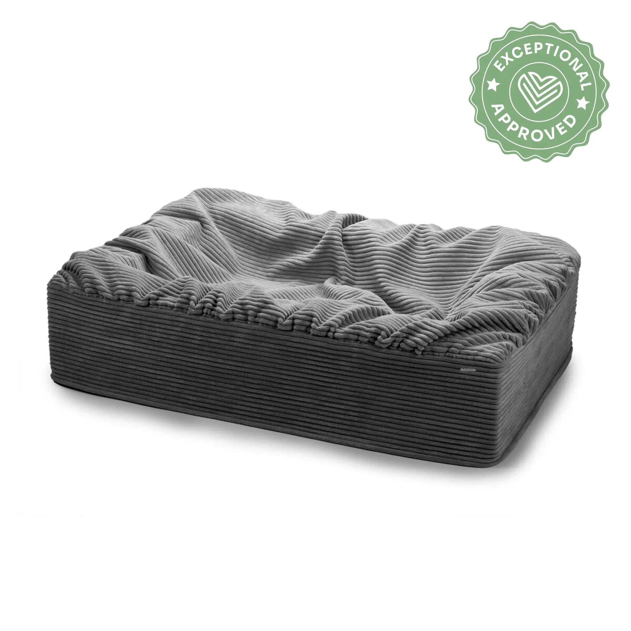 Hundebett Buddelbox Cord Exceptional - Manufaktur mit Herz