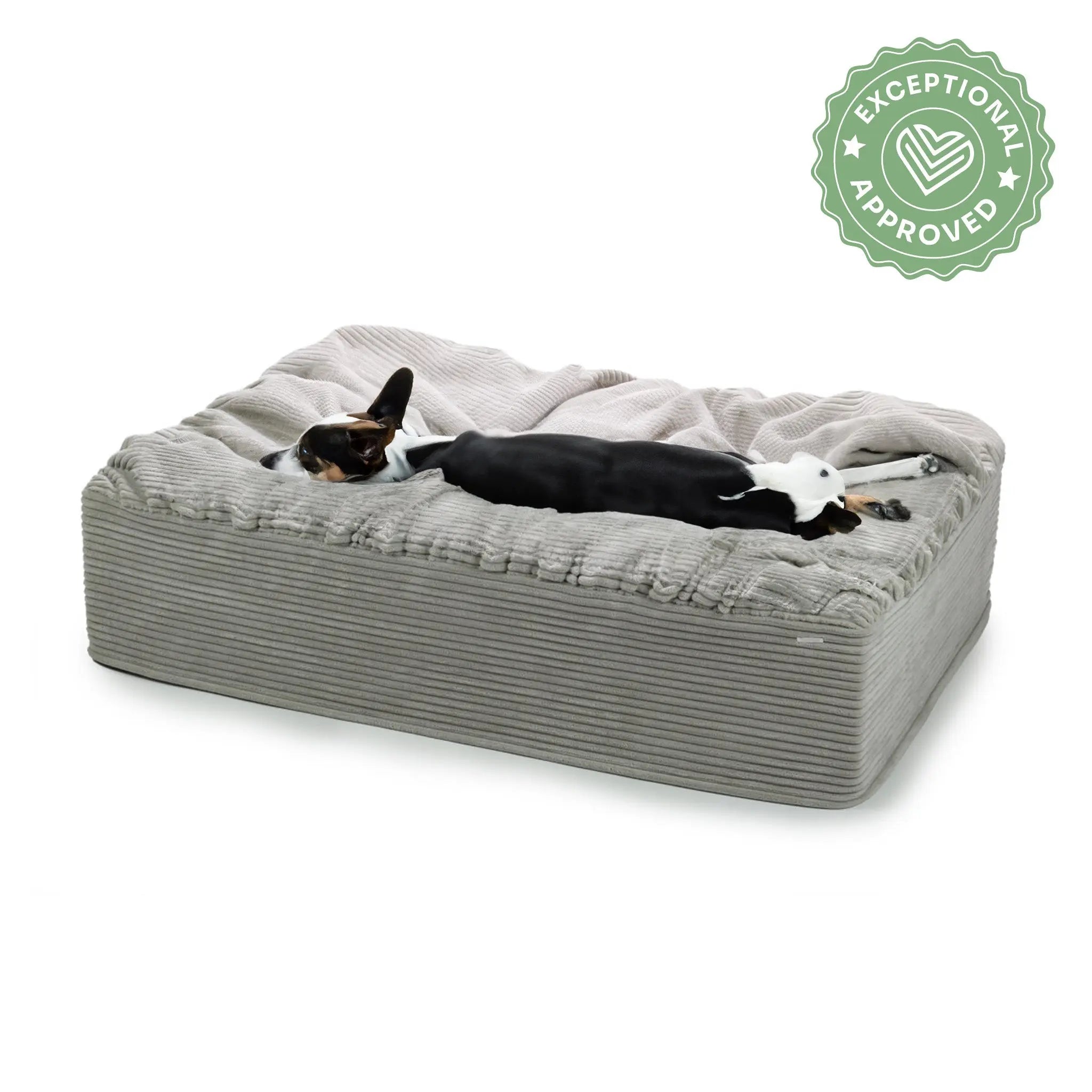 Hundebett Buddelbox Cord Exceptional - Manufaktur mit Herz