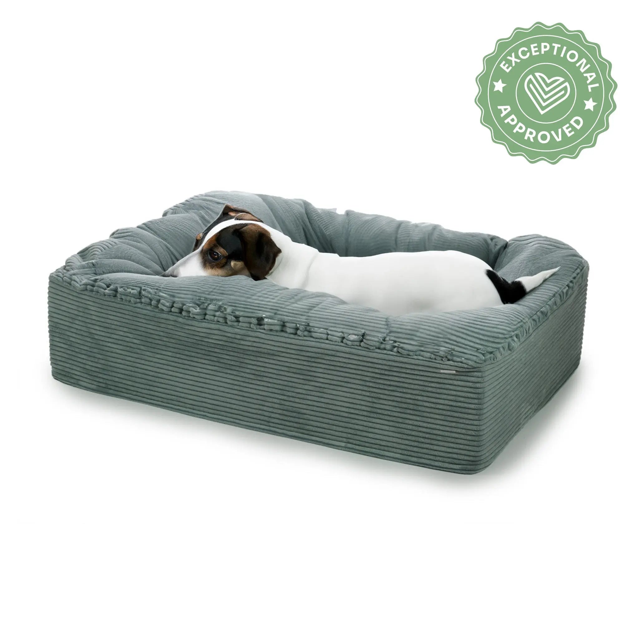 Hundebett Buddelbox Cord Exceptional - Manufaktur mit Herz