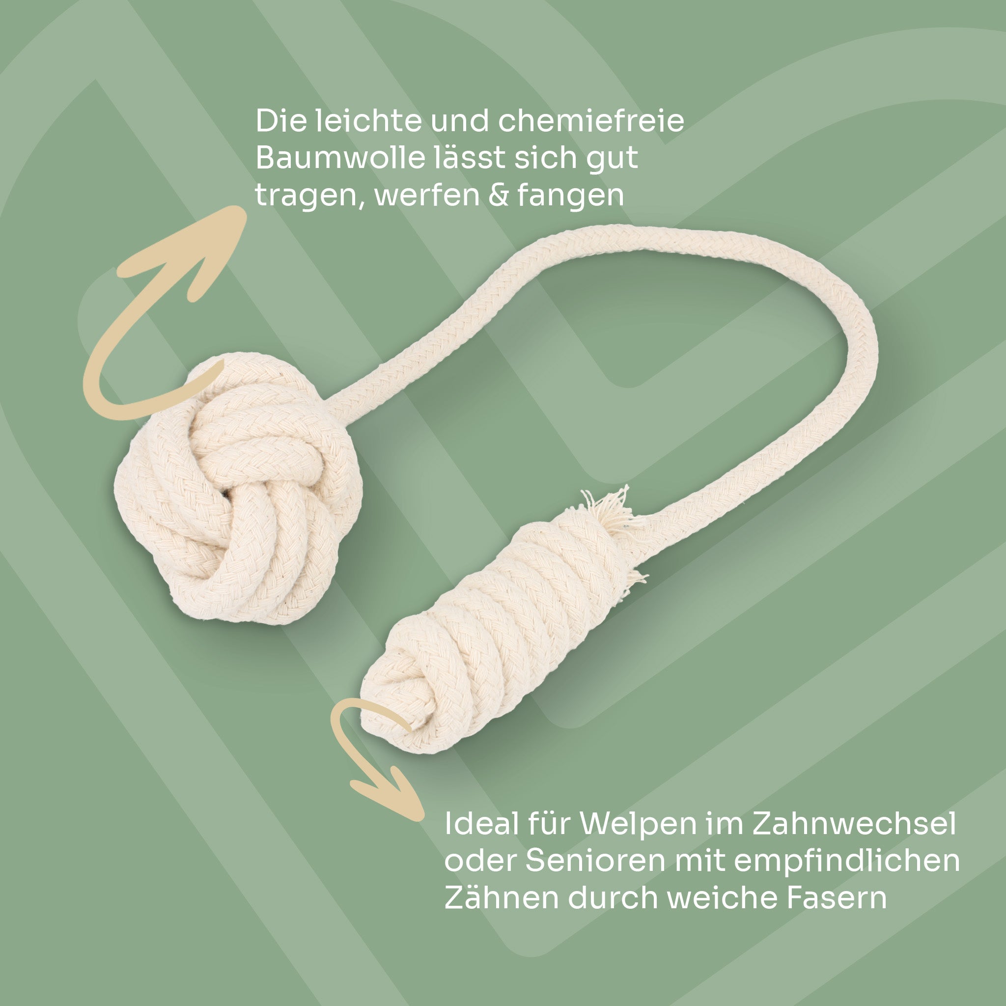 Knödel - Baumwoll Wurfball