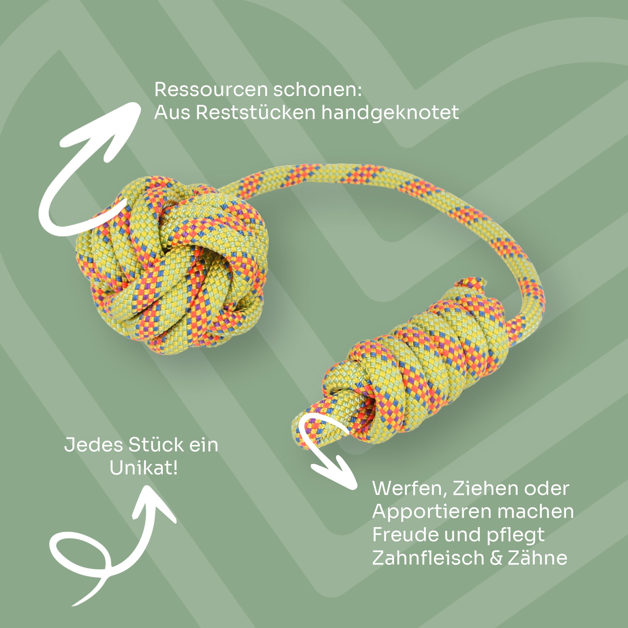 Knödel - Upcycling Wurfball