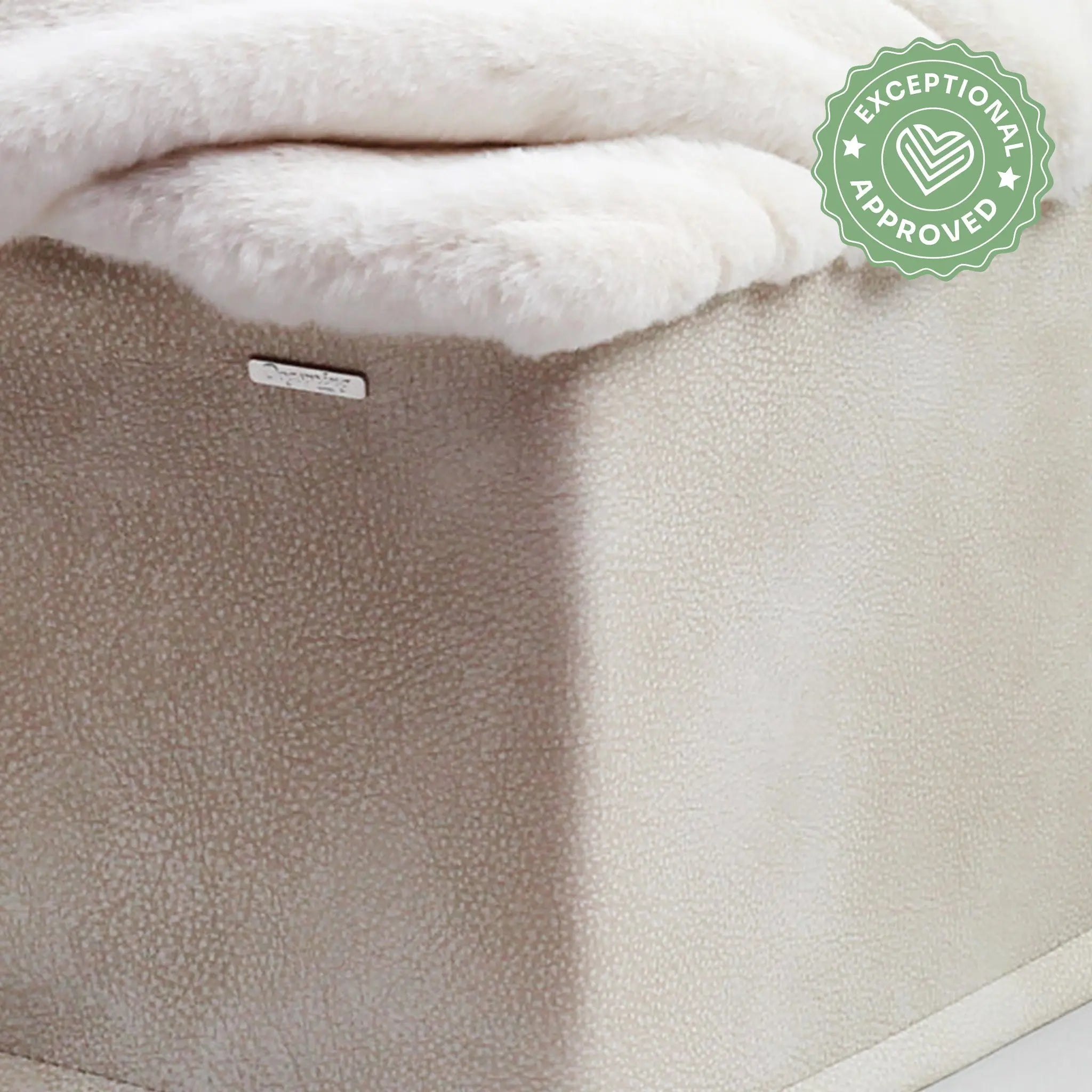 Hundebett Buddelbox Elfenbein Exceptional - Manufaktur mit Herz