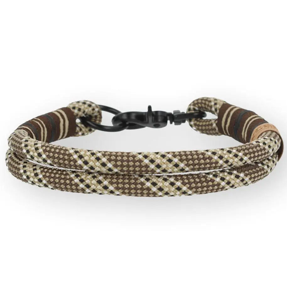 Set | Tauhalsband und Leine 'Walnut Noir' Exceptional - Manufaktur mit Herz