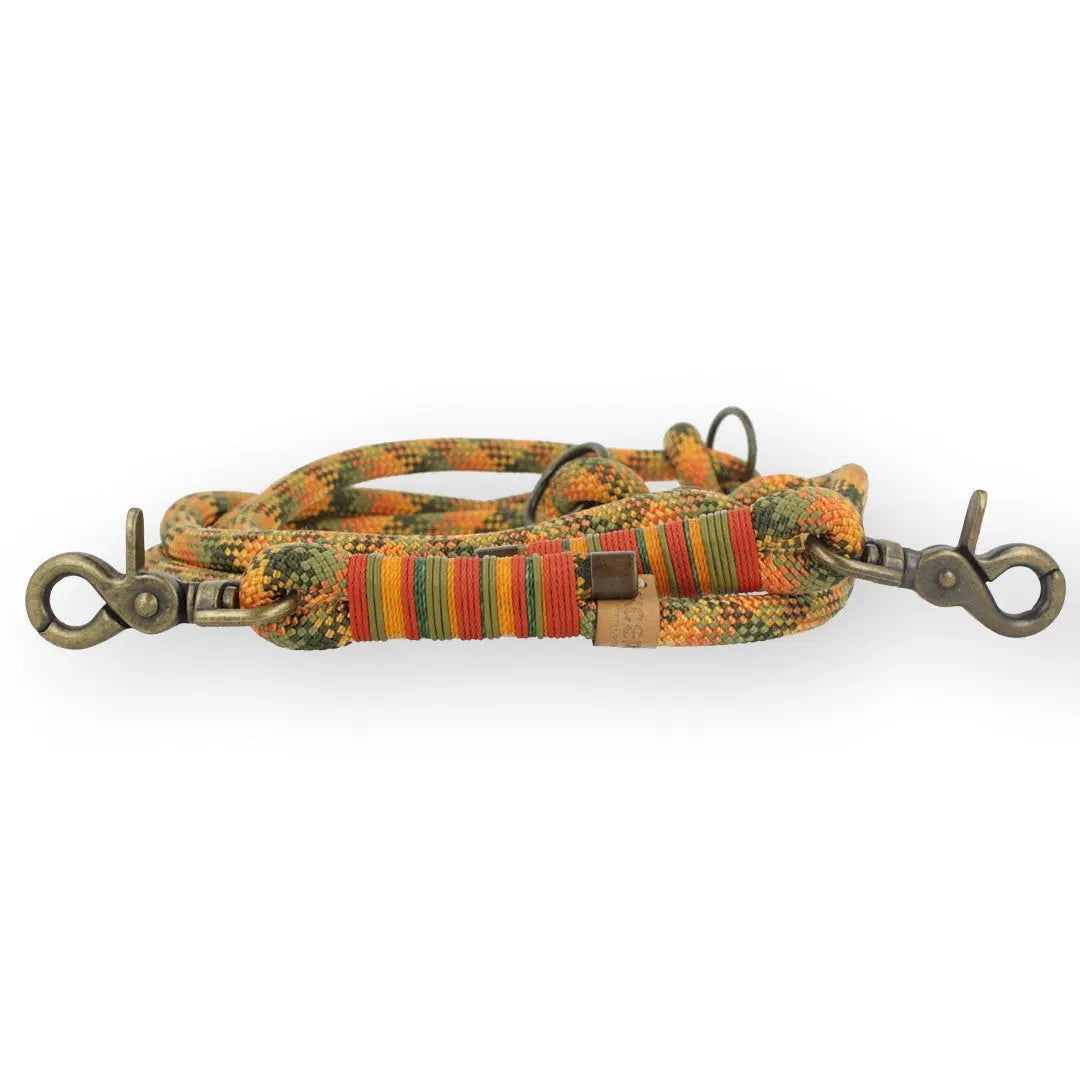 Set | Tauhalsband und Leine 'Amberwood' Exceptional - Manufaktur mit Herz