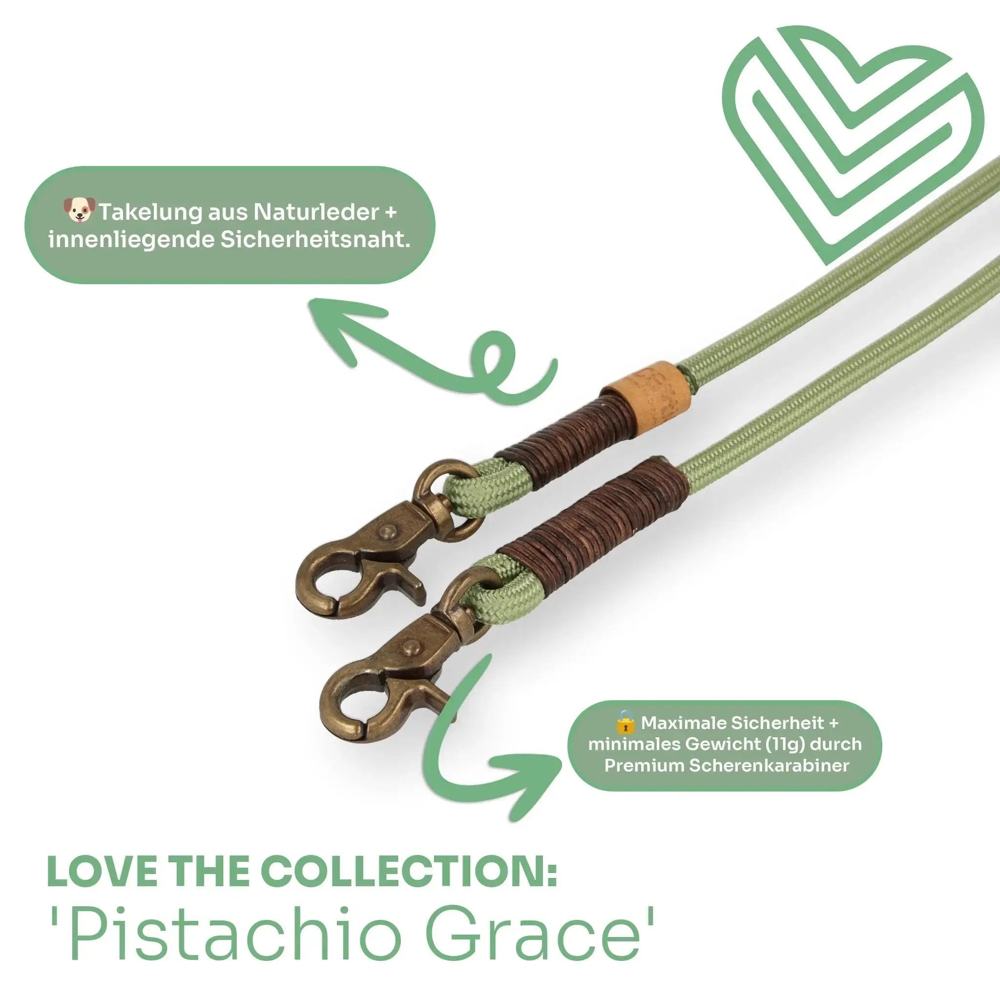 Tauleine small 'Pistachio Grace' Exceptional - Manufaktur mit Herz