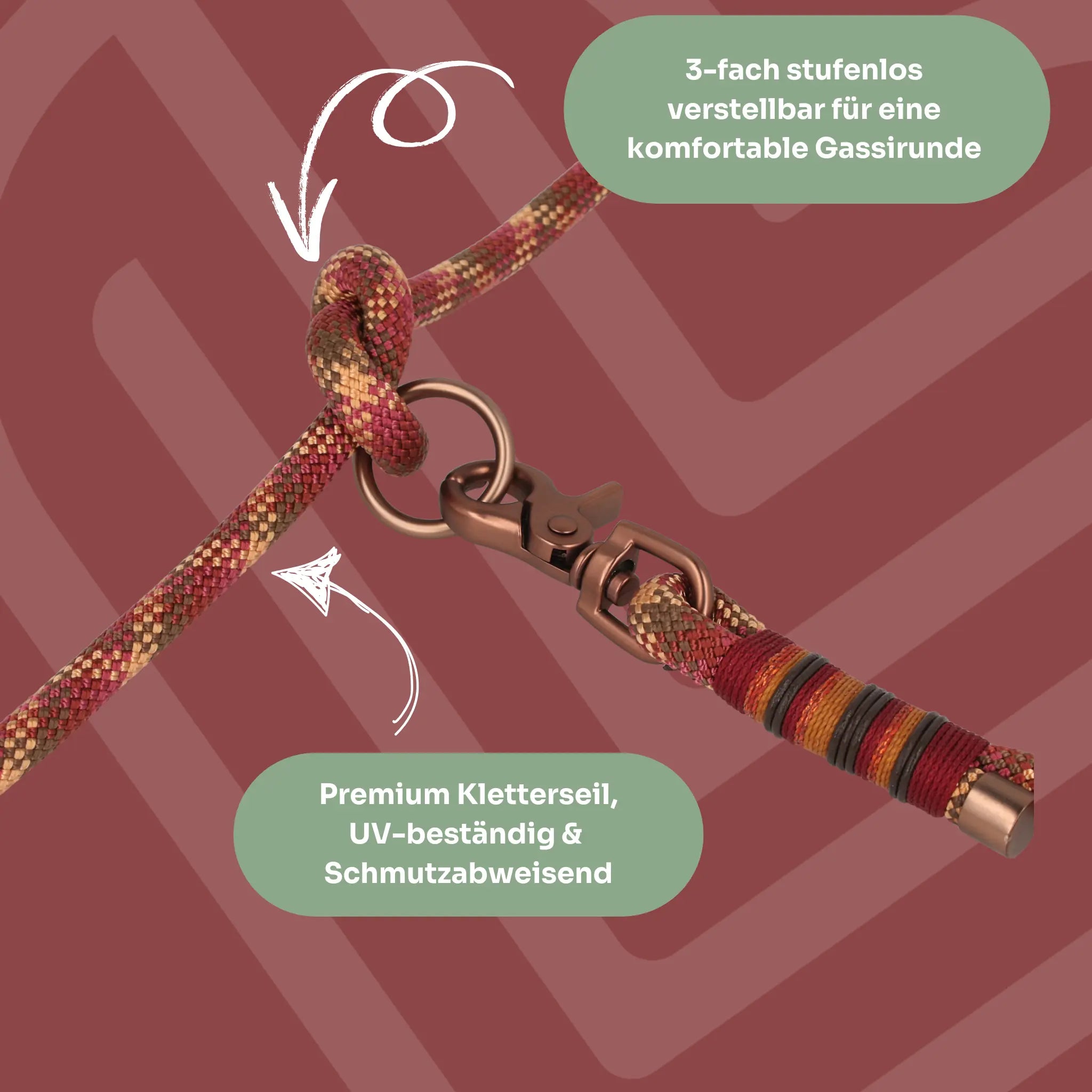 Set | Tauhalsband und Leine 'Maple Glow' Exceptional - Manufaktur mit Herz