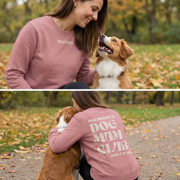 DOG MUM CLUB – „Chosen by my dog.“ - Organic Basic Unisex Sweatshirt