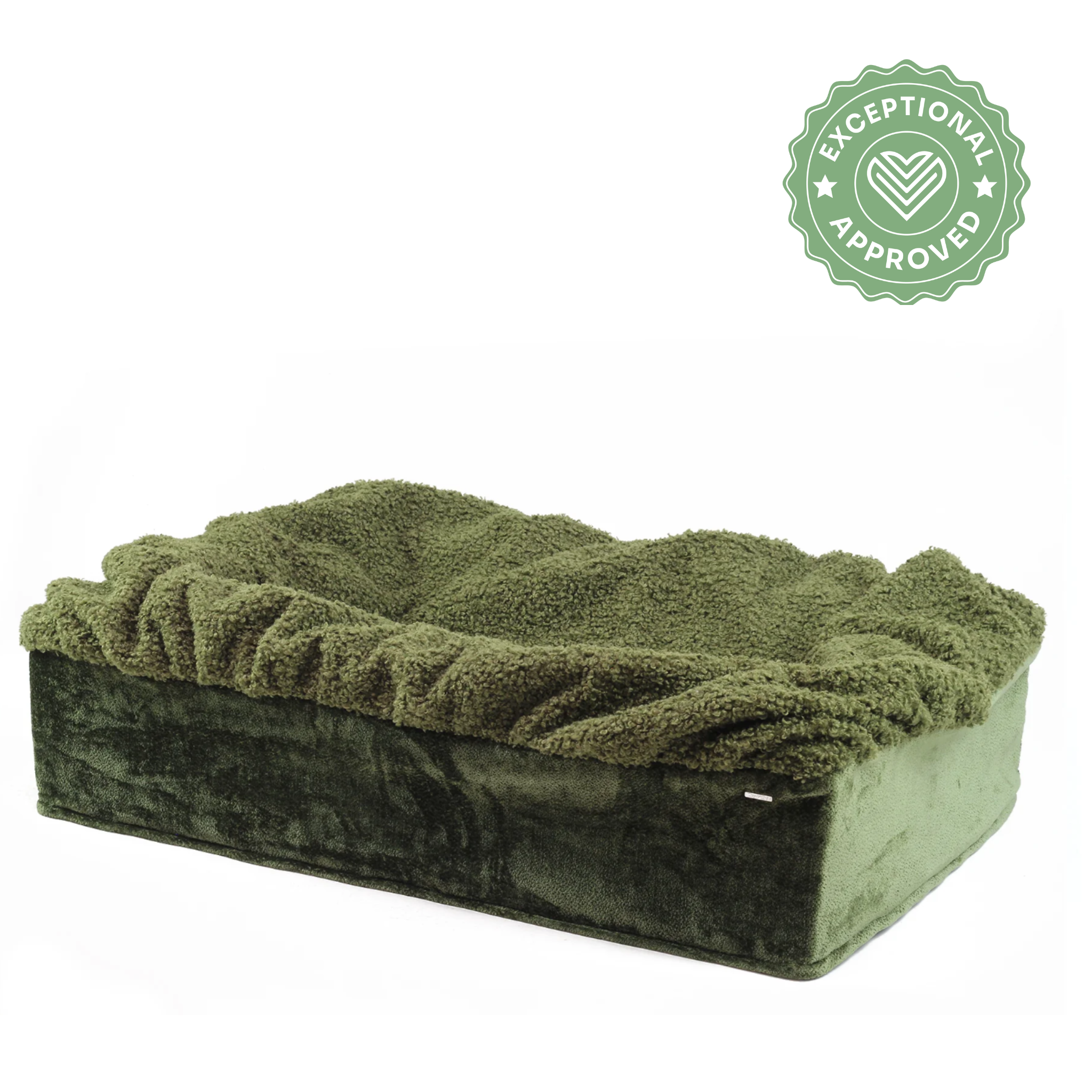 Hundebett Buddelbox Grün