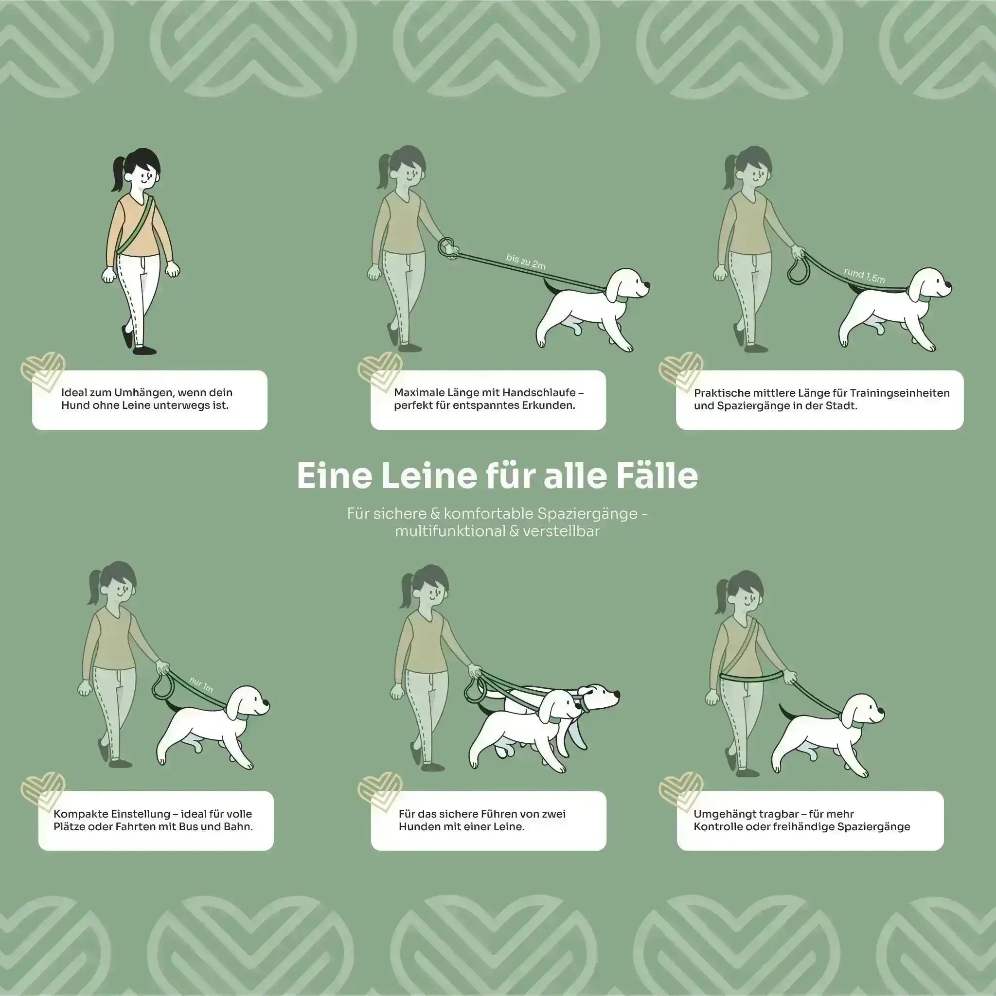 Set | Tauhalsband und Leine 'Mauve Grace' Exceptional - Manufaktur mit Herz