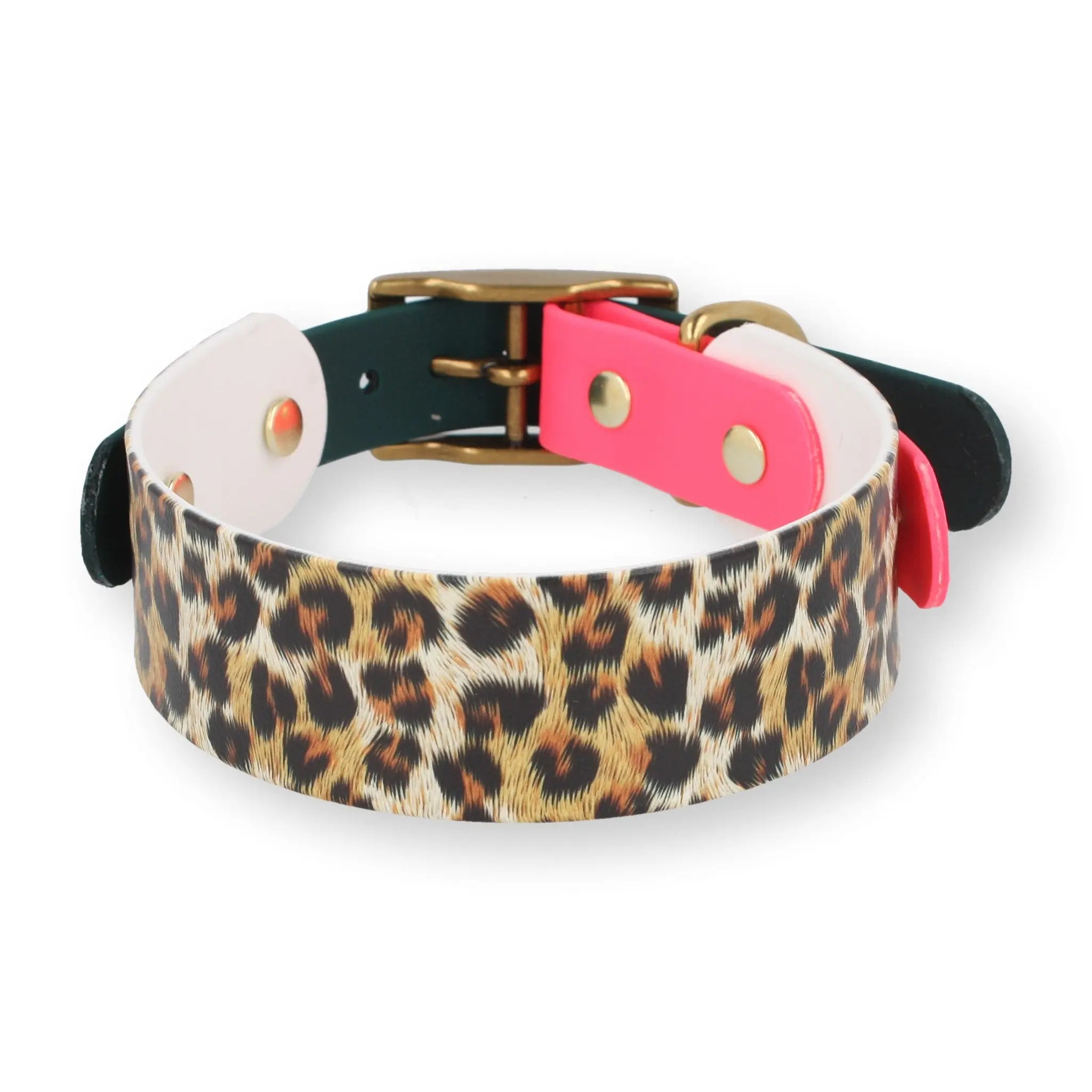 BioThane® Halsband 'WILD GLOW' Edition (limitiert) Exceptional - Manufaktur mit Herz