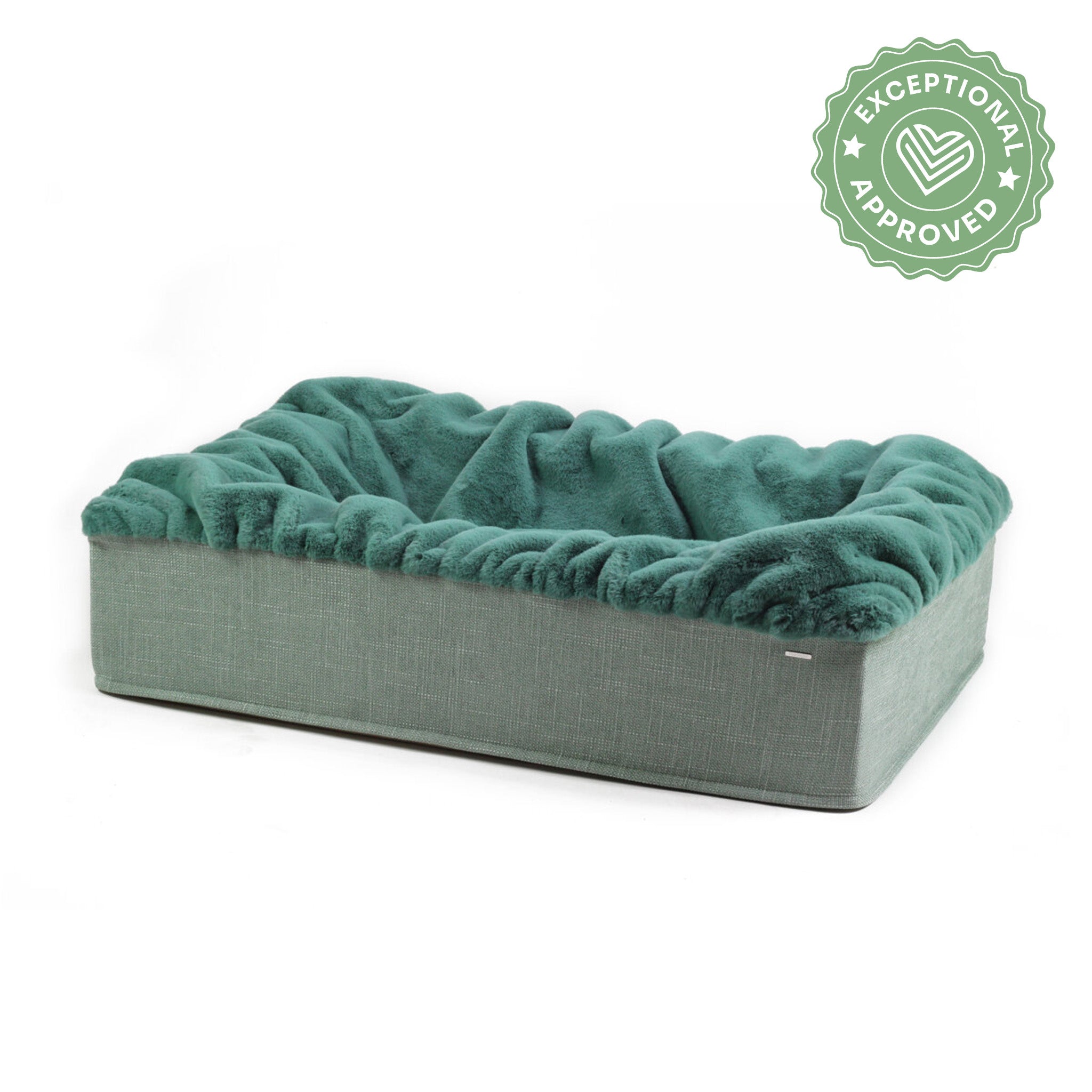 Hundebett Buddelbox Mintgrün