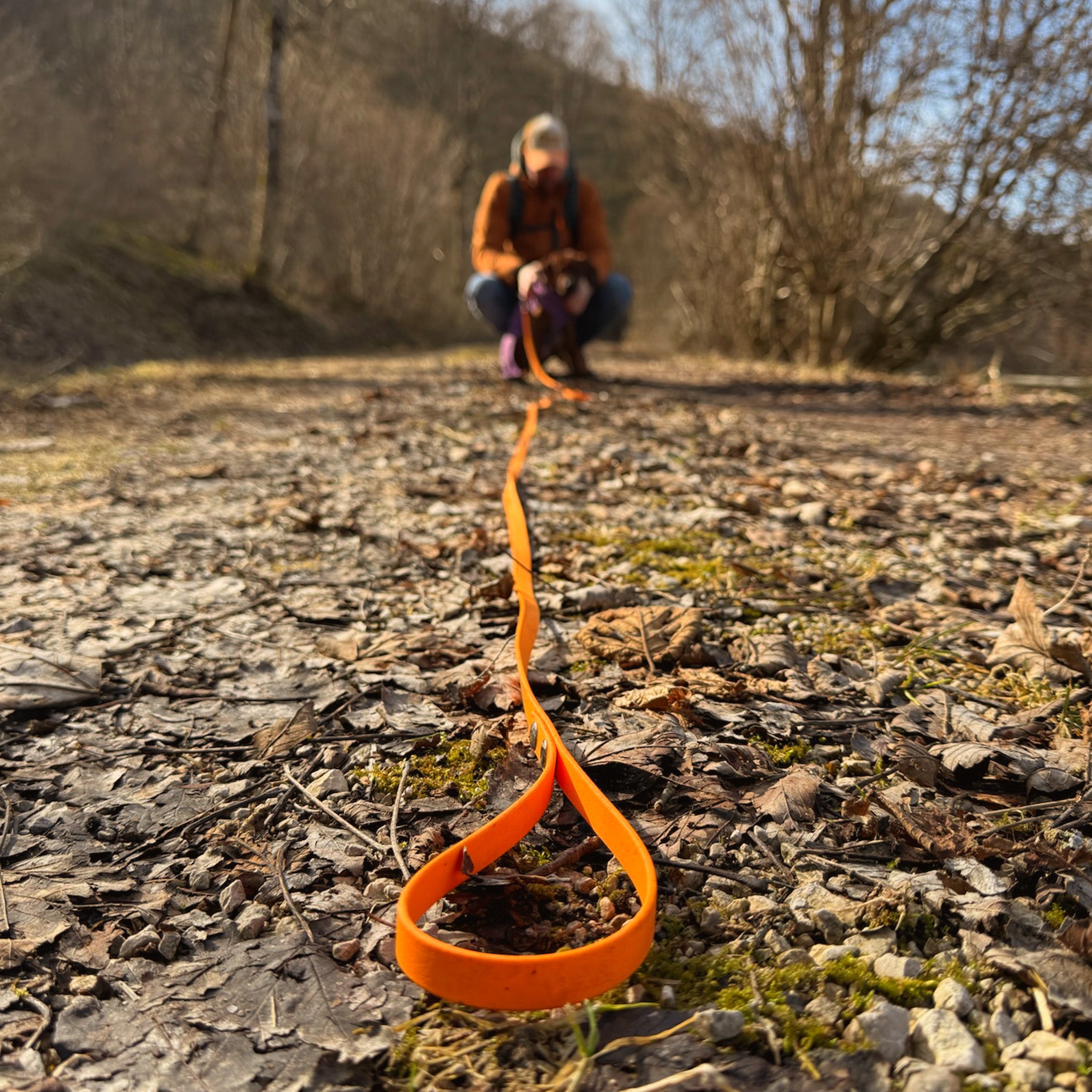 Wasserfeste Schleppleine aus BioThane®