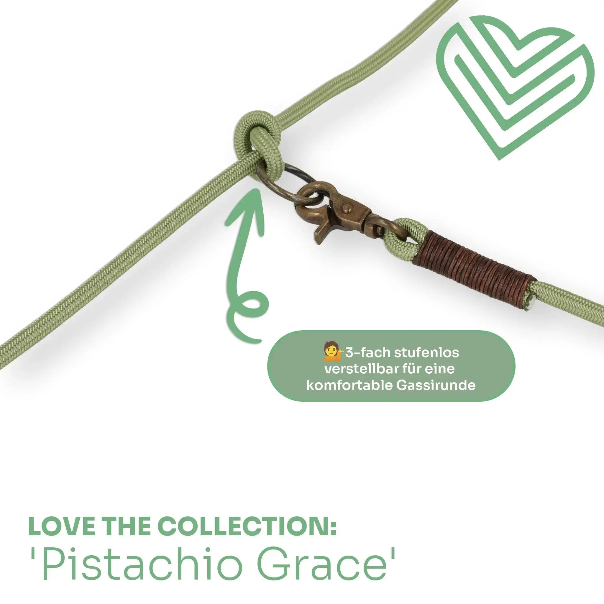 Tauleine small 'Pistachio Grace' Exceptional - Manufaktur mit Herz