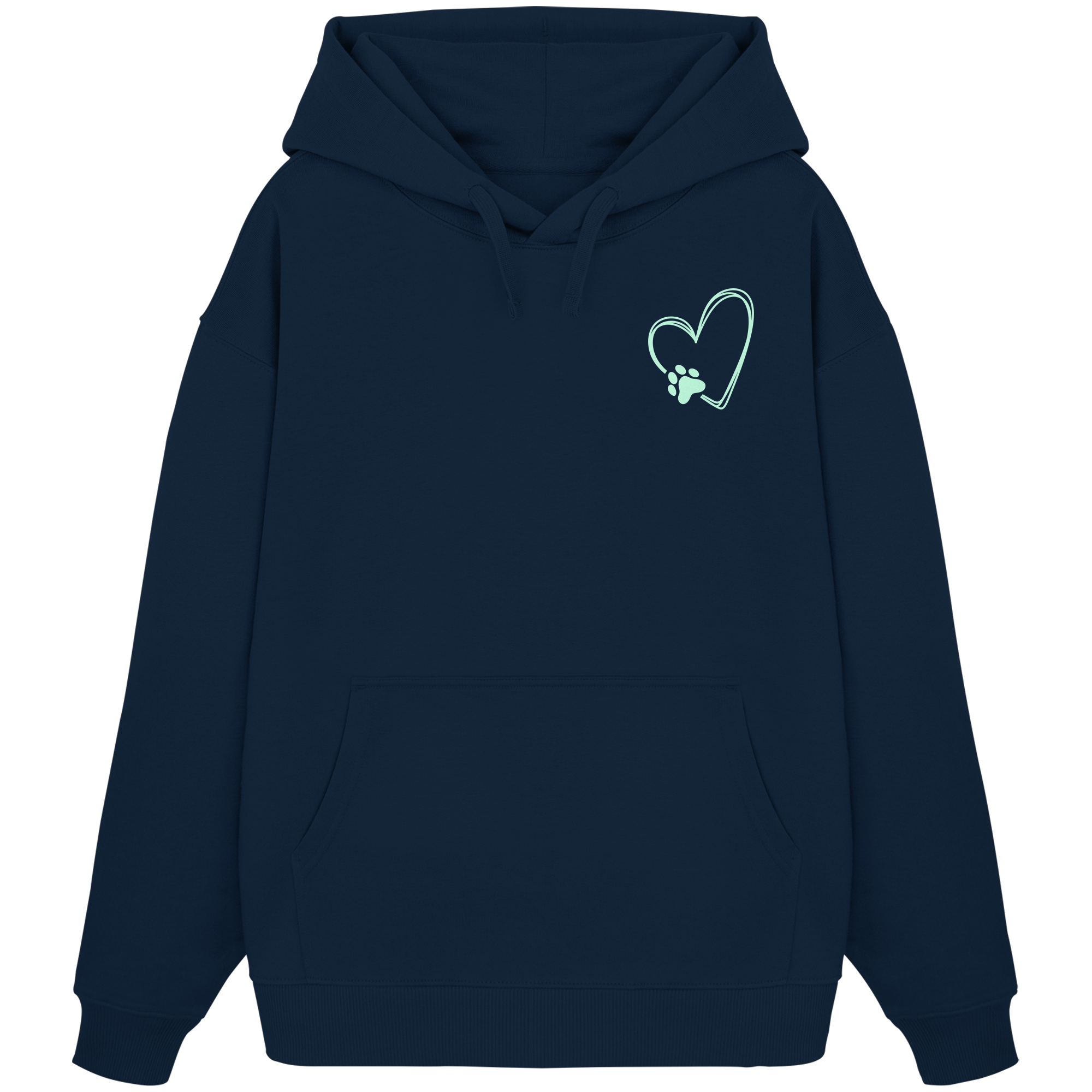 „Adventure with my Dog“ Hoodie - Organic Oversize Hoodie