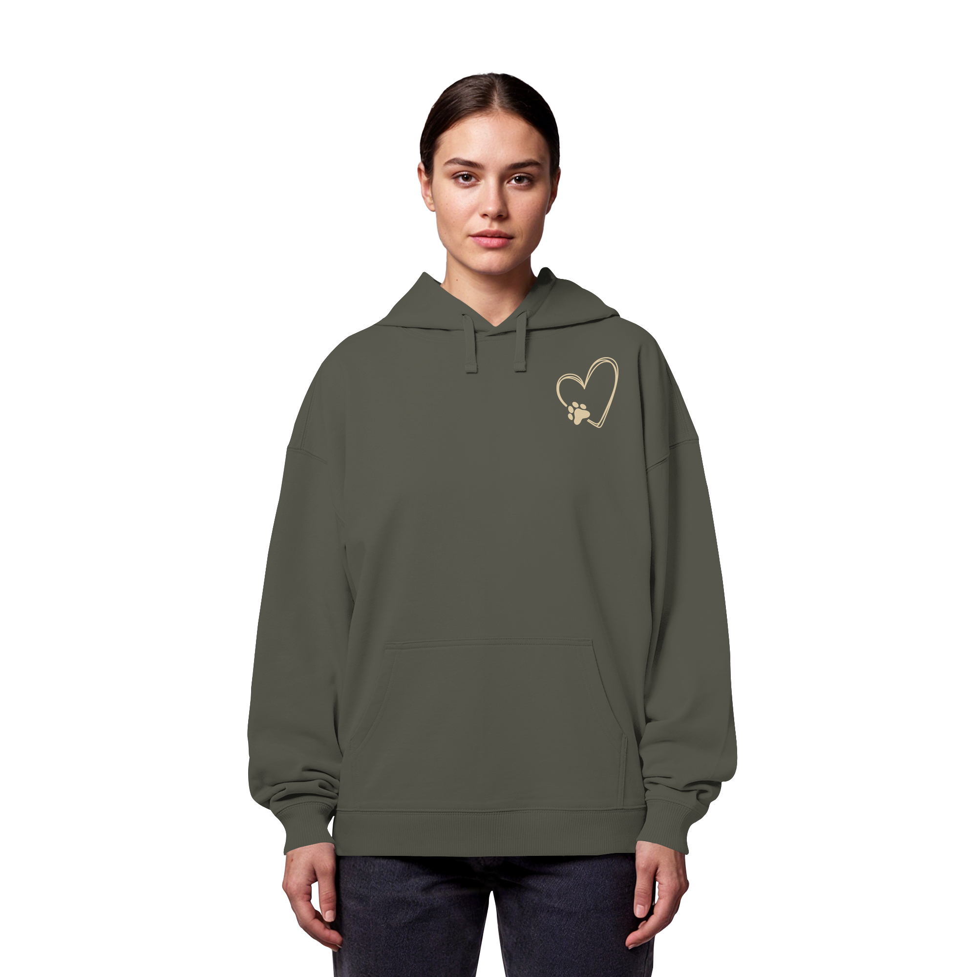 „Adventure with my Dog“ Hoodie - Organic Oversize Hoodie