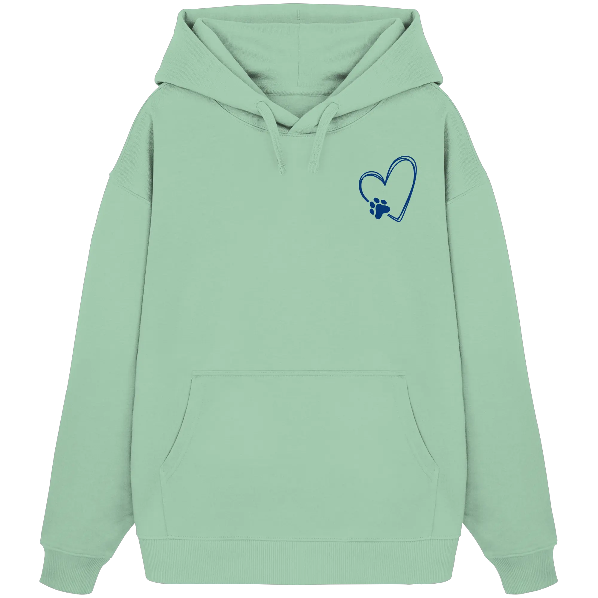 „Adventure with my Dog“ Hoodie - Organic Oversize Hoodie Exceptional - Manufaktur mit Herz