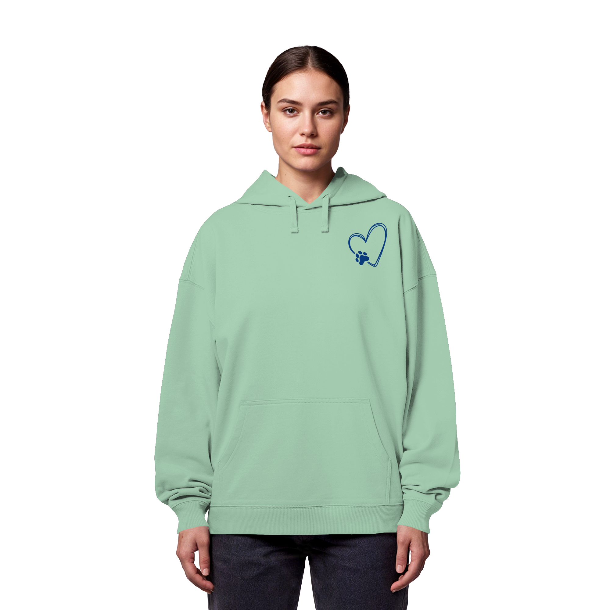 „Adventure with my Dog“ Hoodie - Organic Oversize Hoodie