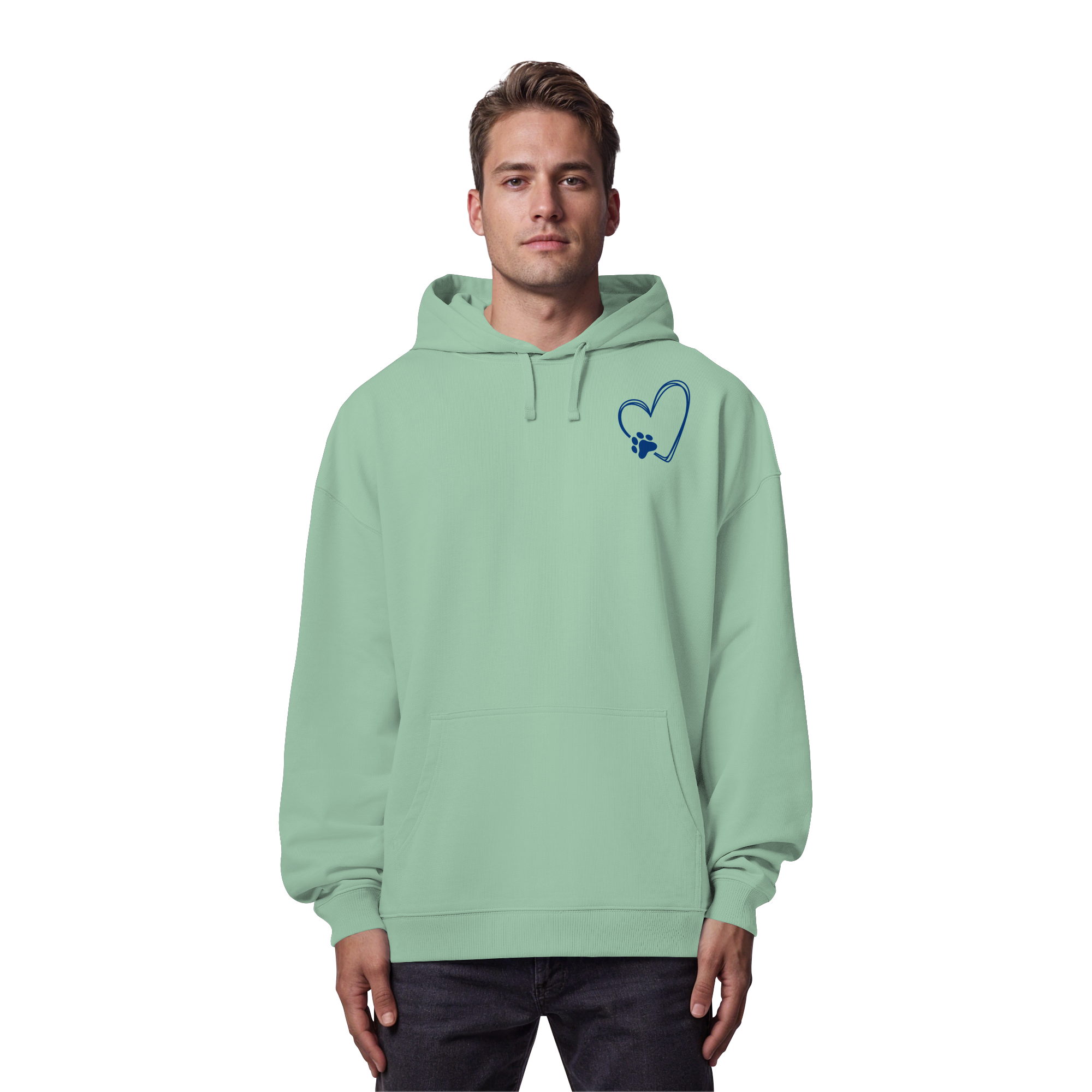 „Adventure with my Dog“ Hoodie - Organic Oversize Hoodie