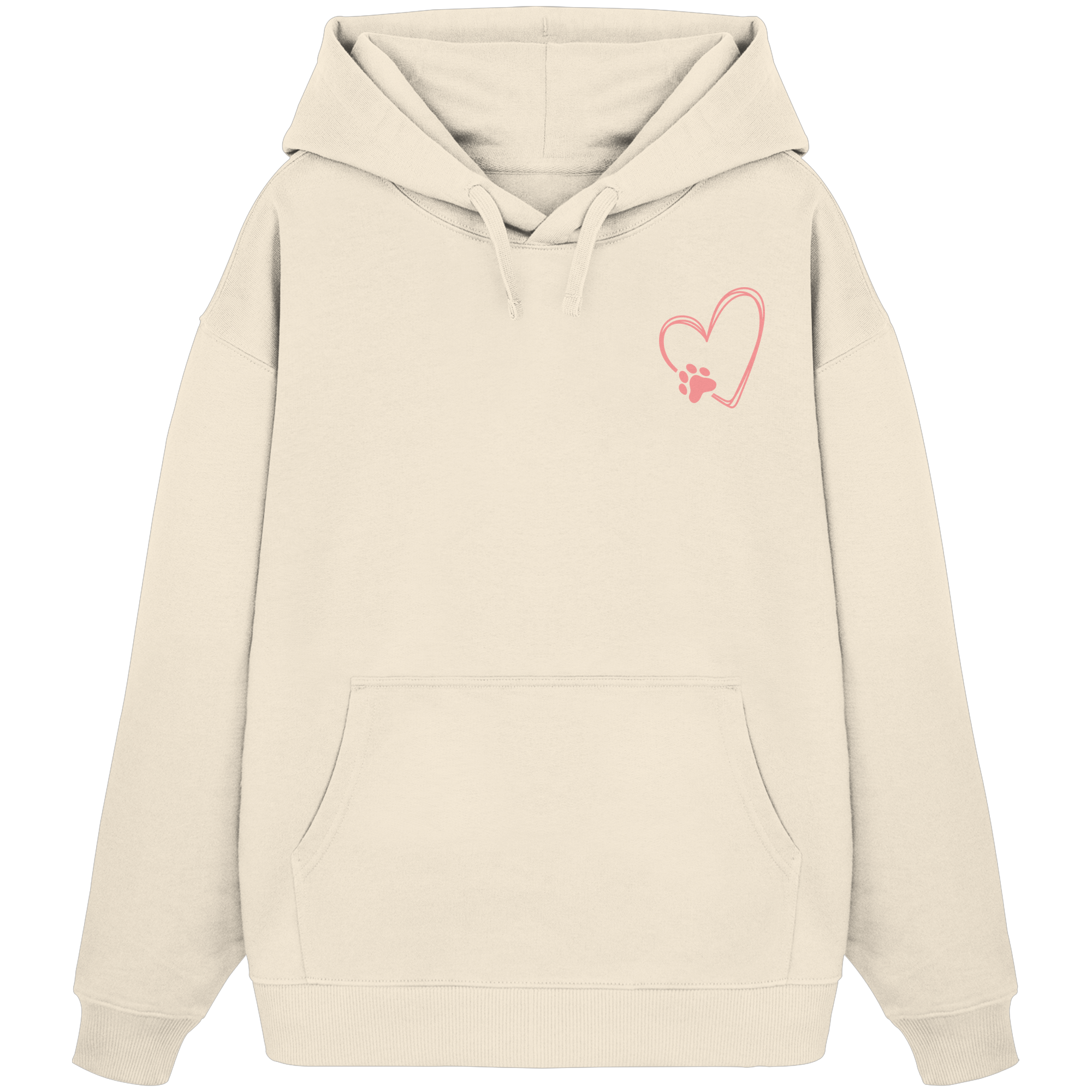 „Adventure with my Dog“ Hoodie - Organic Oversize Hoodie
