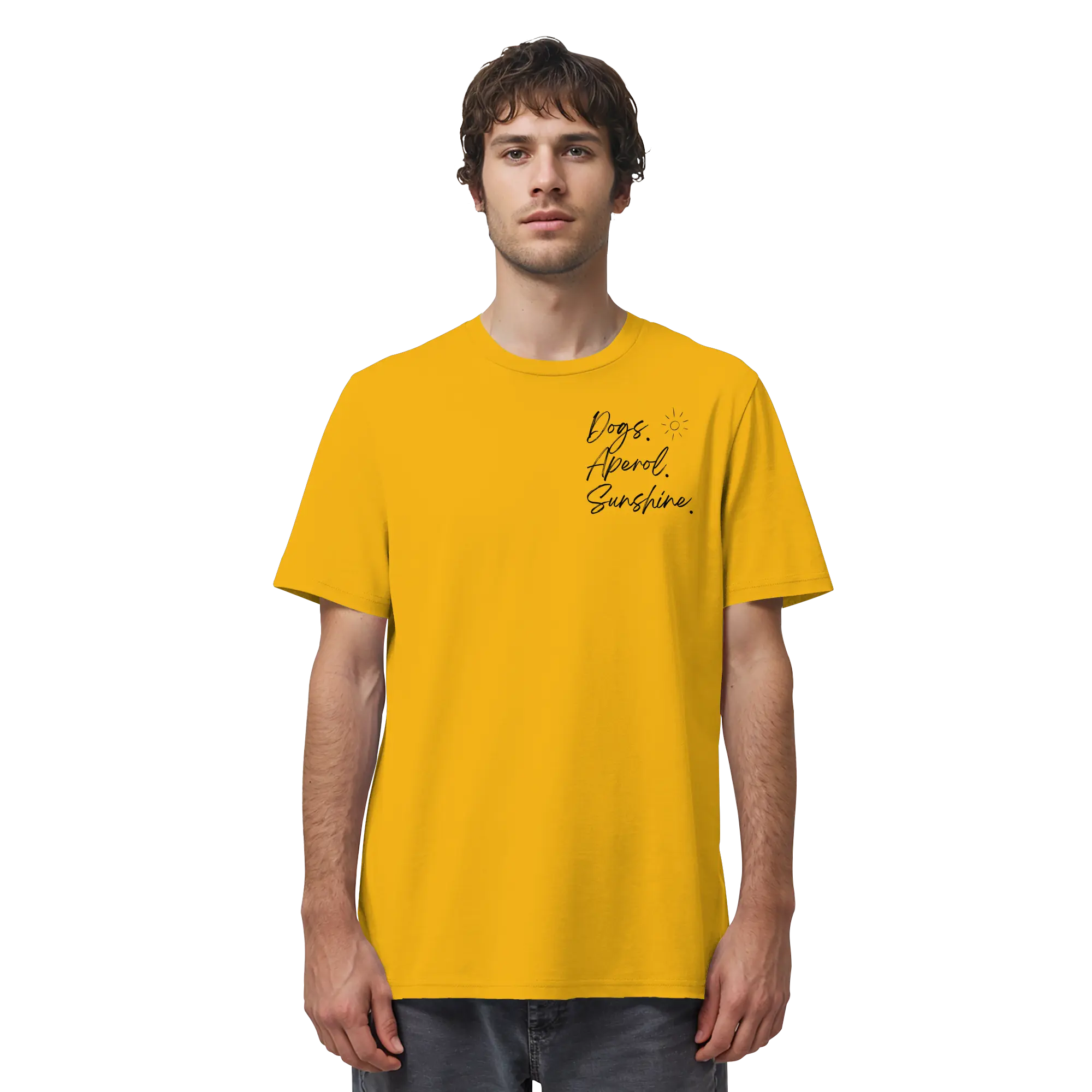 Dogs. Aperol. Sunshine. - Organic Shirt Exceptional - Manufaktur mit Herz