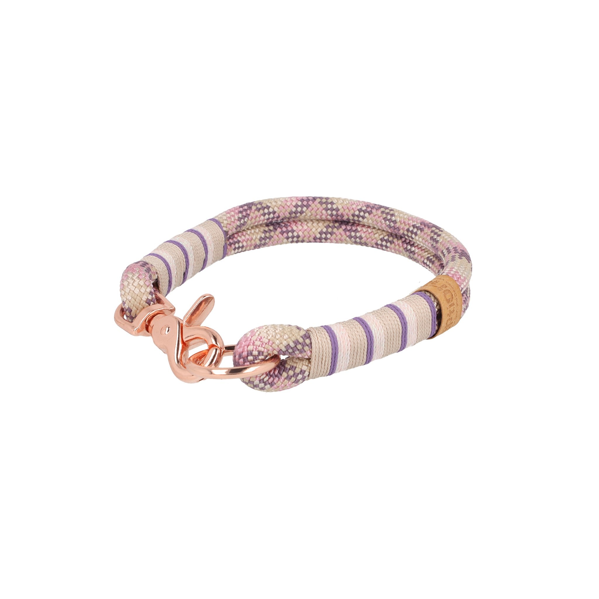 Set | Tauhalsband und Leine 'Misty Rose'