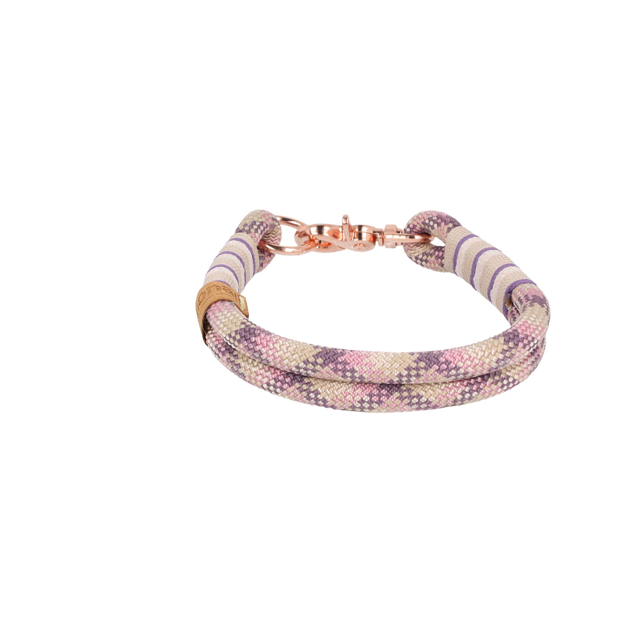Set | Tauhalsband und Leine 'Misty Rose'
