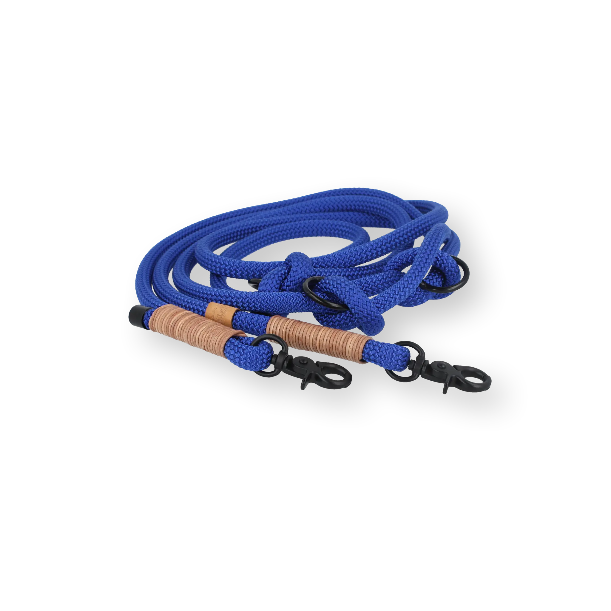 Set small | Tauhalsband und Leine 'Blue Spirit' Exceptional - Manufaktur mit Herz