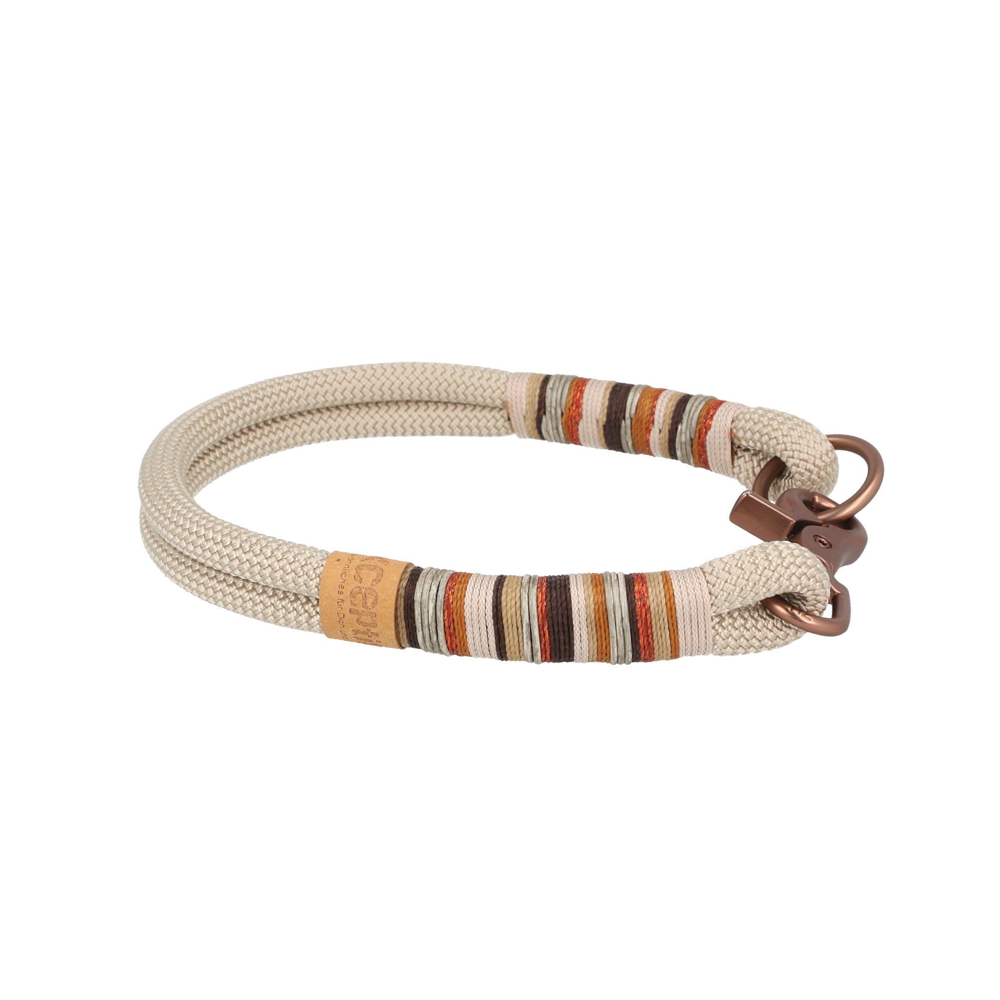 Set | Tauhalsband und Leine 'Tierra Serena'