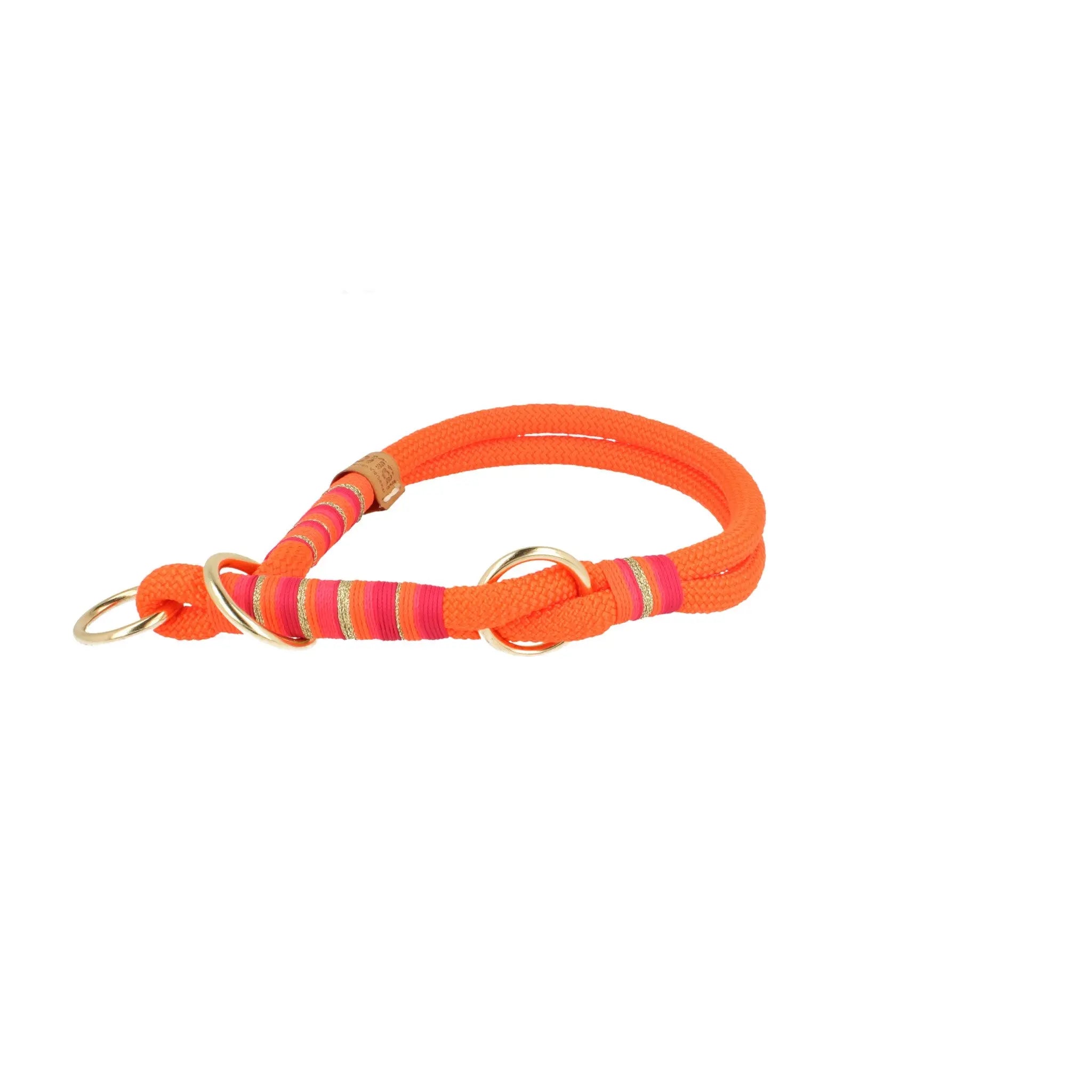 Zugstopp-Halsband aus Tau 'Fuego Ibiza' Exceptional - Manufaktur mit Herz