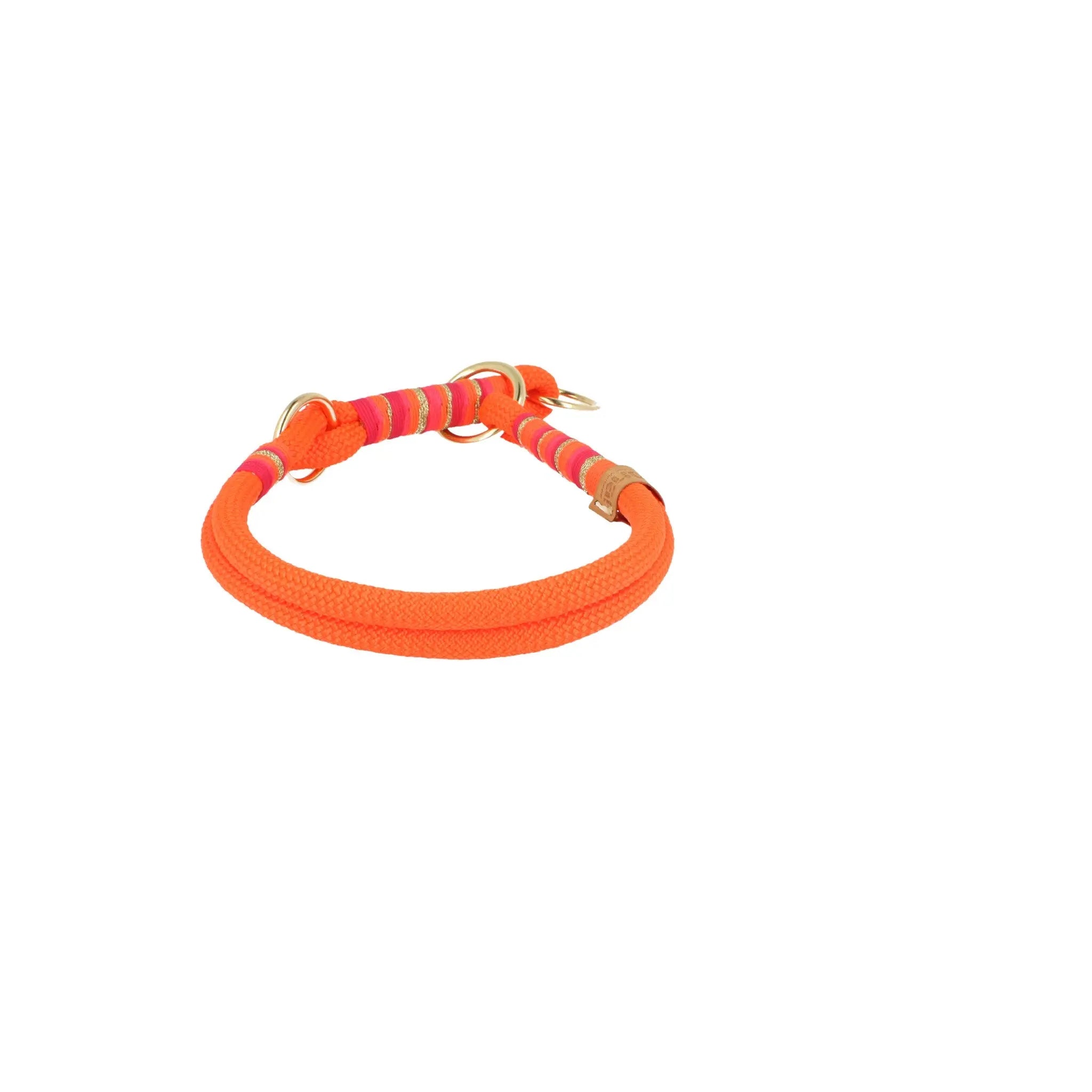 Zugstopp-Halsband aus Tau 'Fuego Ibiza' Exceptional - Manufaktur mit Herz