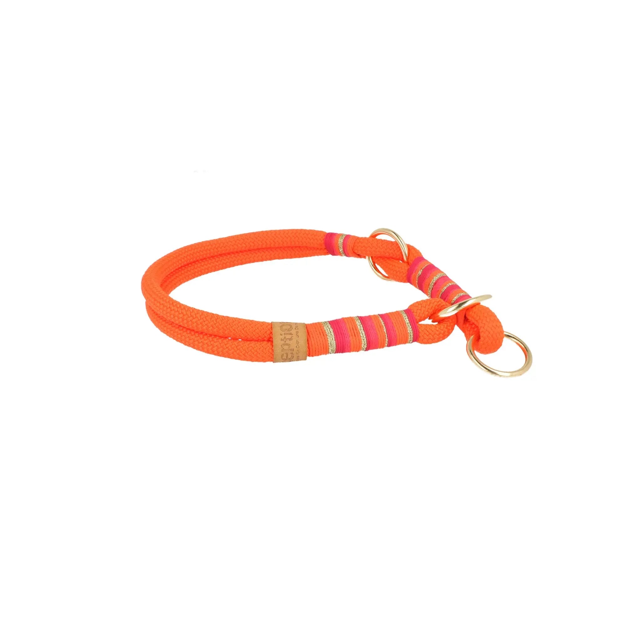 Zugstopp-Halsband aus Tau 'Fuego Ibiza' Exceptional - Manufaktur mit Herz