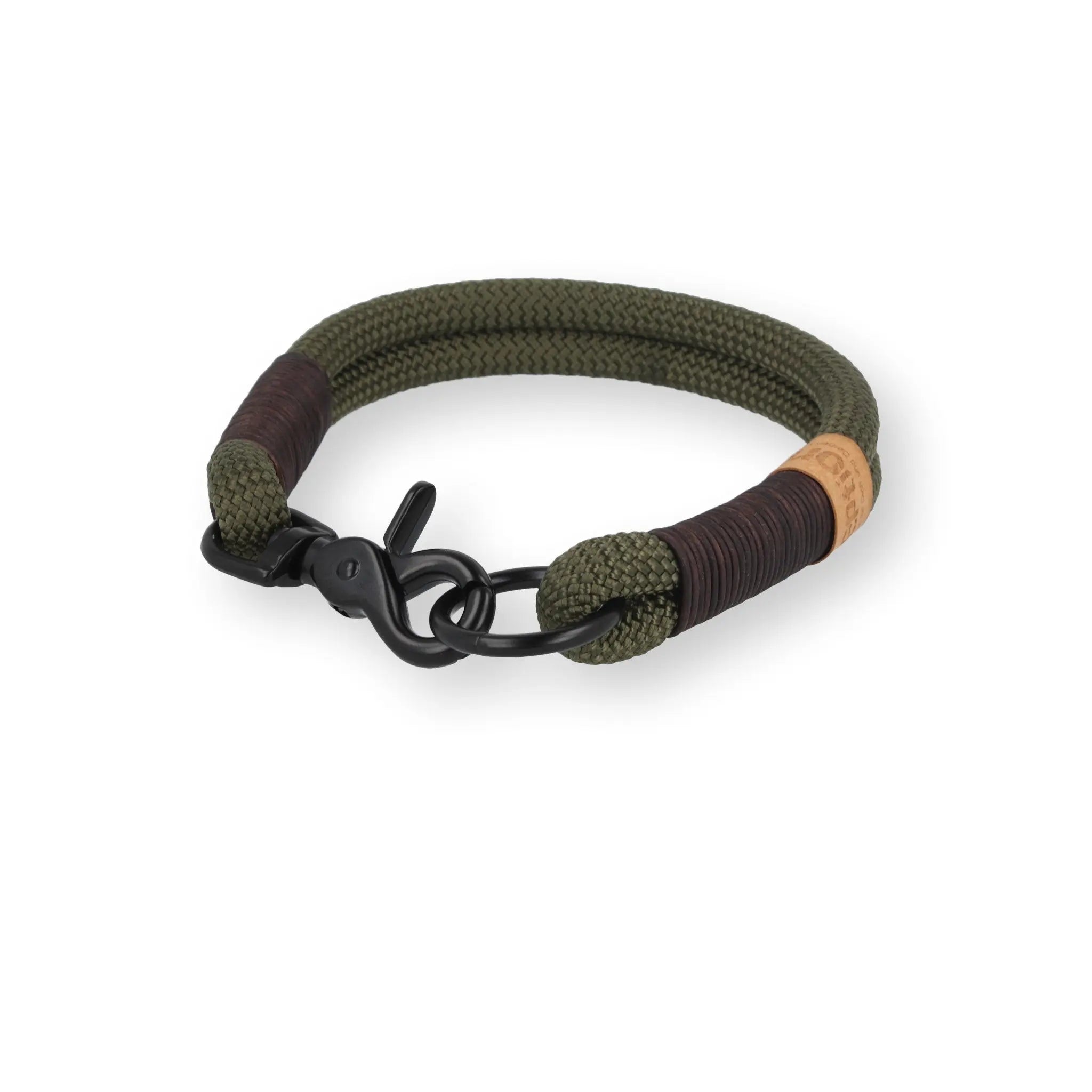 Tauhalsband 'Olive Wildcat' Exceptional - Manufaktur mit Herz