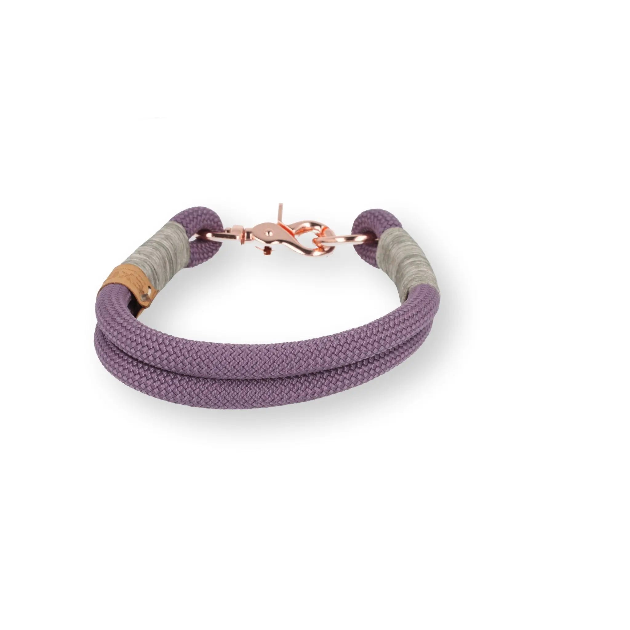 Set | Tauhalsband und Leine 'Mauve Grace' Exceptional - Manufaktur mit Herz