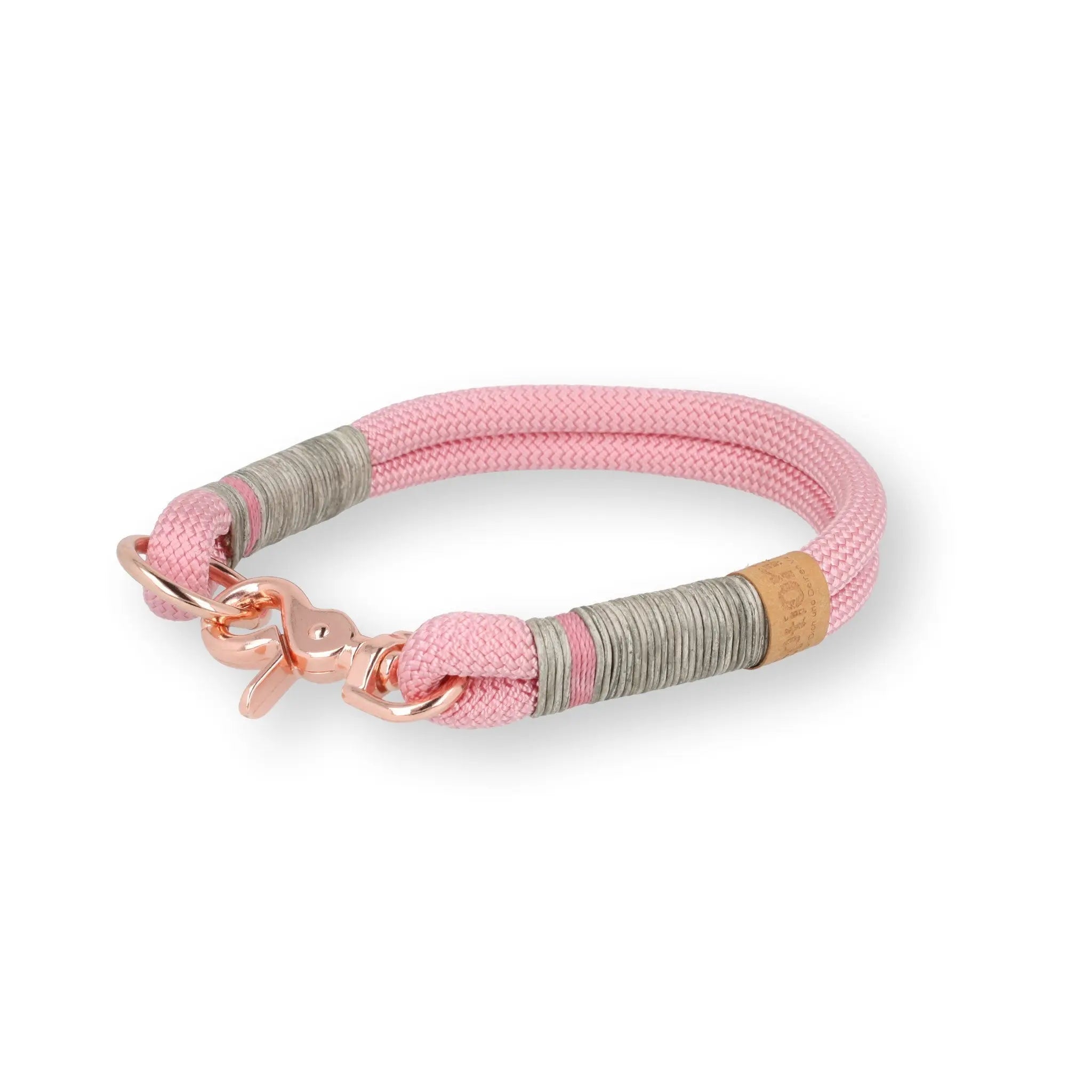 Set | Tauhalsband und Leine 'Whispering Rosé' Exceptional - Manufaktur mit Herz