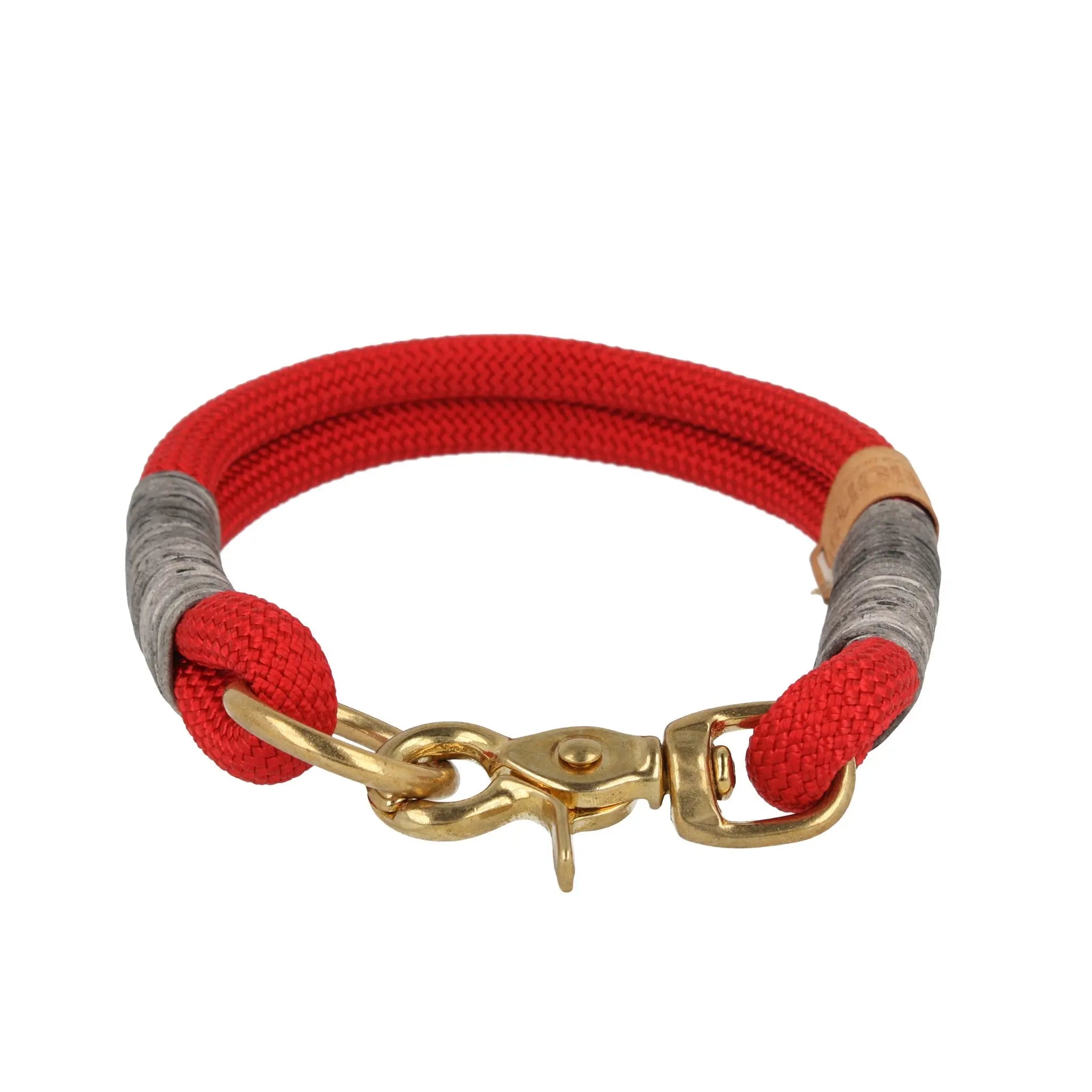 Tauhalsband 36 cm 'Red' Exceptional - Manufaktur mit Herz