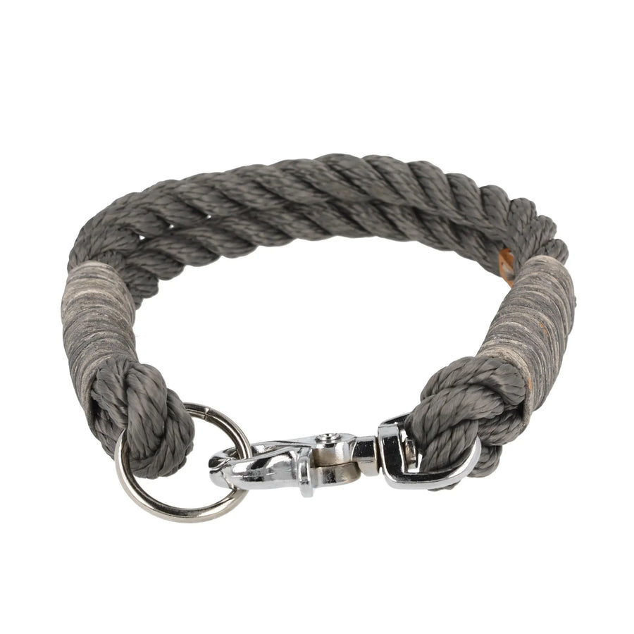 Tauhalsband 39 cm 'Mr. Grey Curl 12mm' Exceptional - Manufaktur mit Herz
