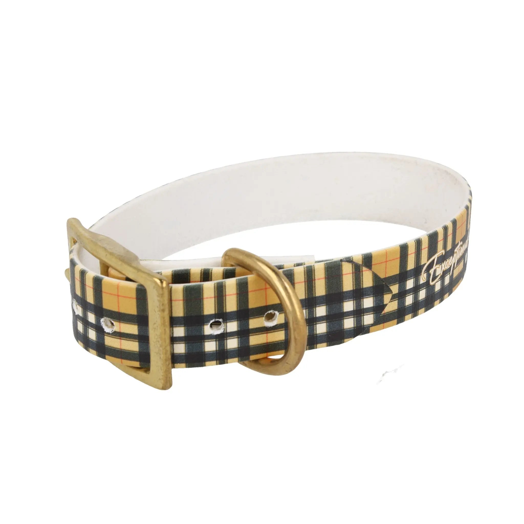 BioThane Halsband | 39-51 cm |'Tartan' Exceptional - Manufaktur mit Herz