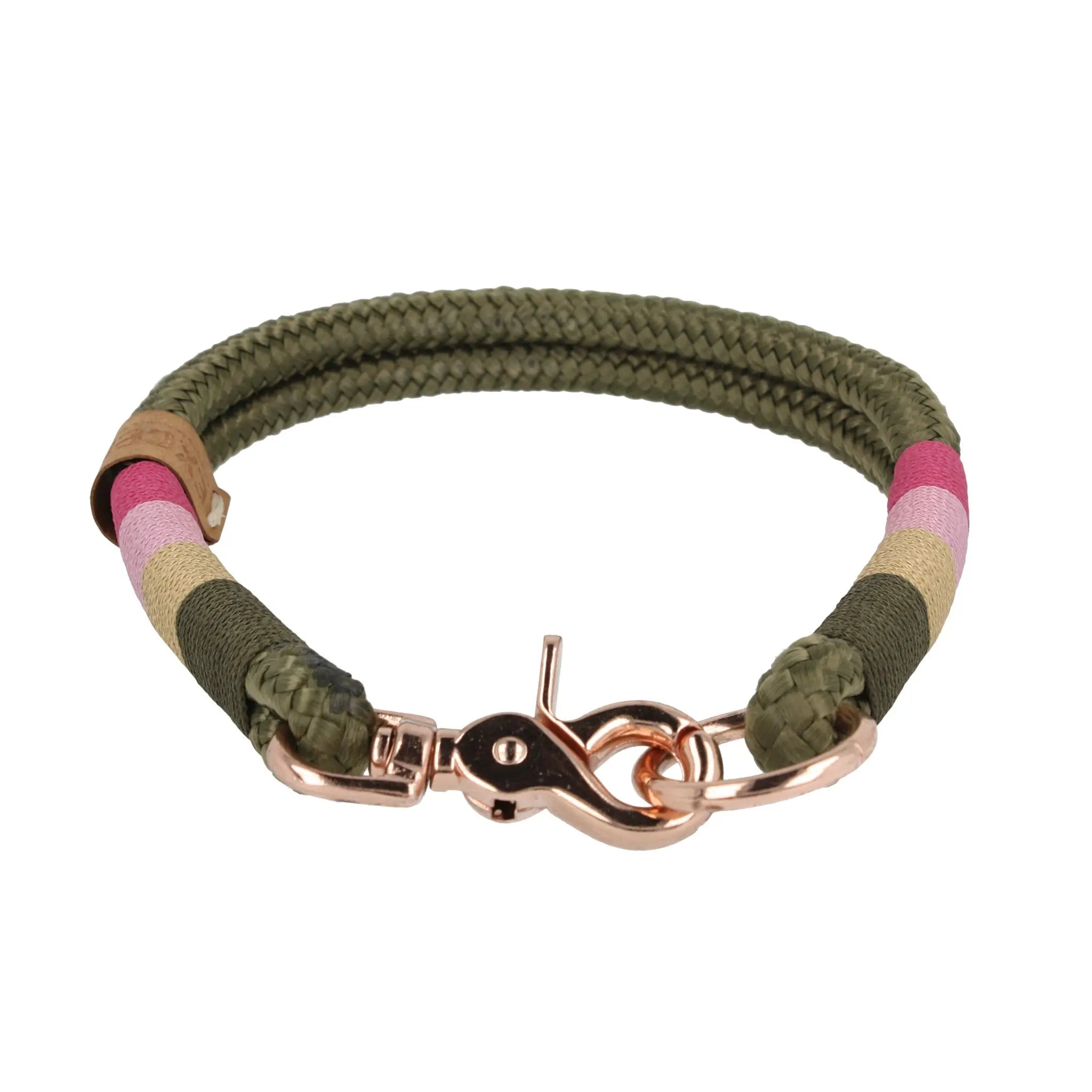 Tauhalsband 40 cm 'Olive Girl' Exceptional - Manufaktur mit Herz