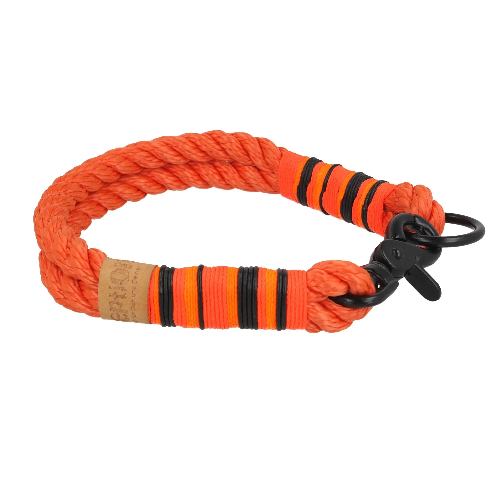 Tauhalsband 35 cm 'Orange' Exceptional - Manufaktur mit Herz