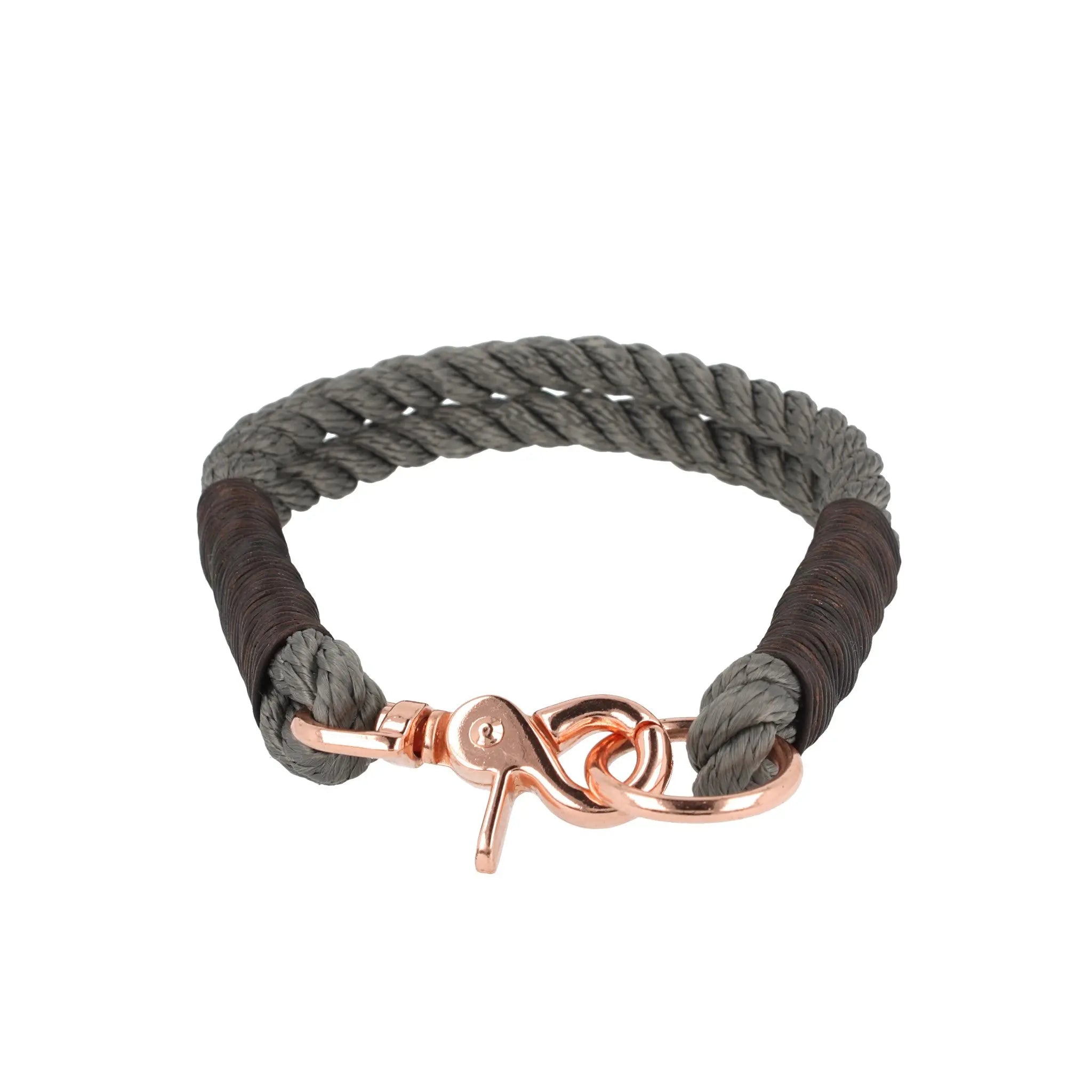 Tauhalsband 33|33,5|37,5|38|47 cm 'Mr. Grey Curl 10mm' Exceptional - Manufaktur mit Herz