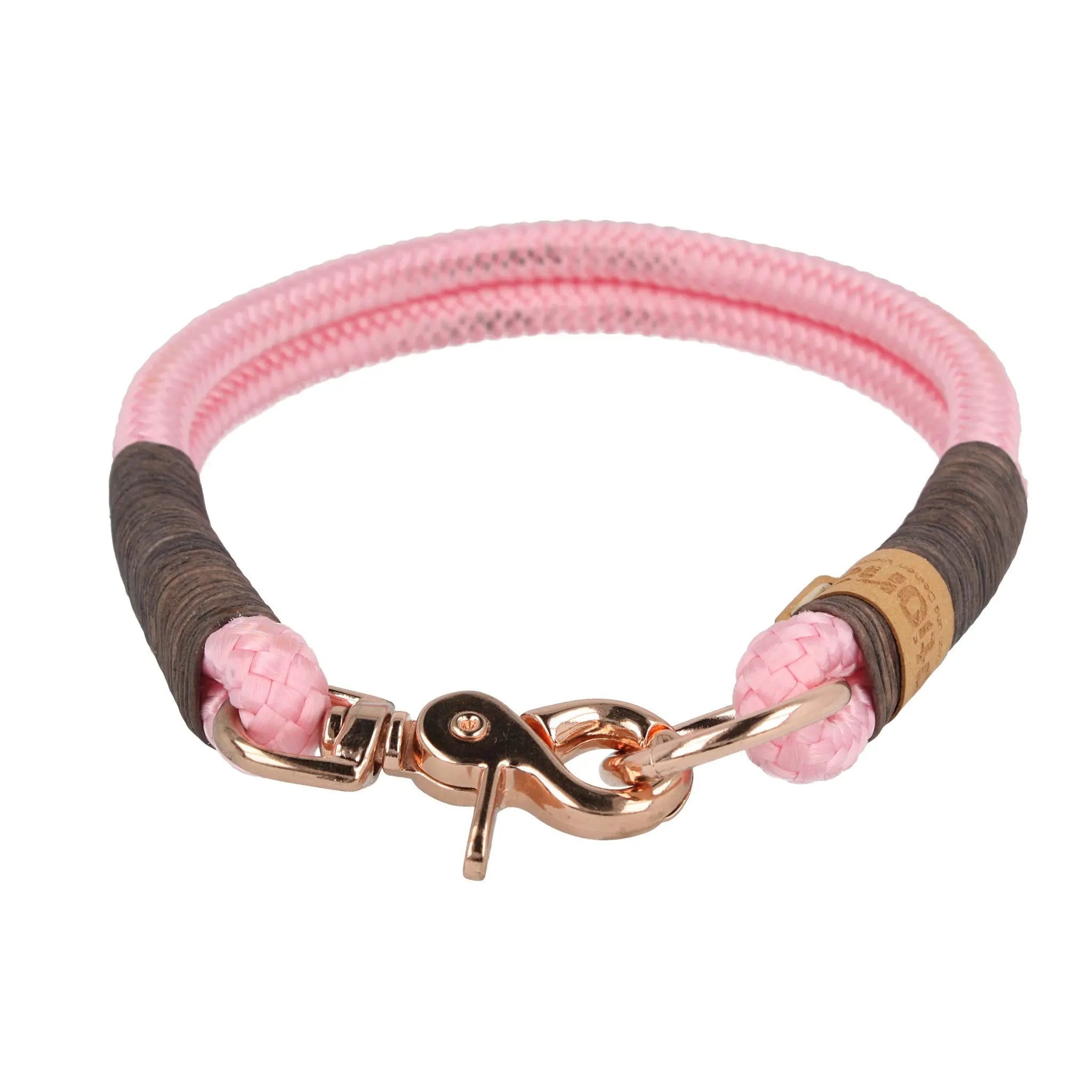 Tauhalsband 39|43 cm 'Rosa feelings' (leichte Verfärbung) Exceptional - Manufaktur mit Herz