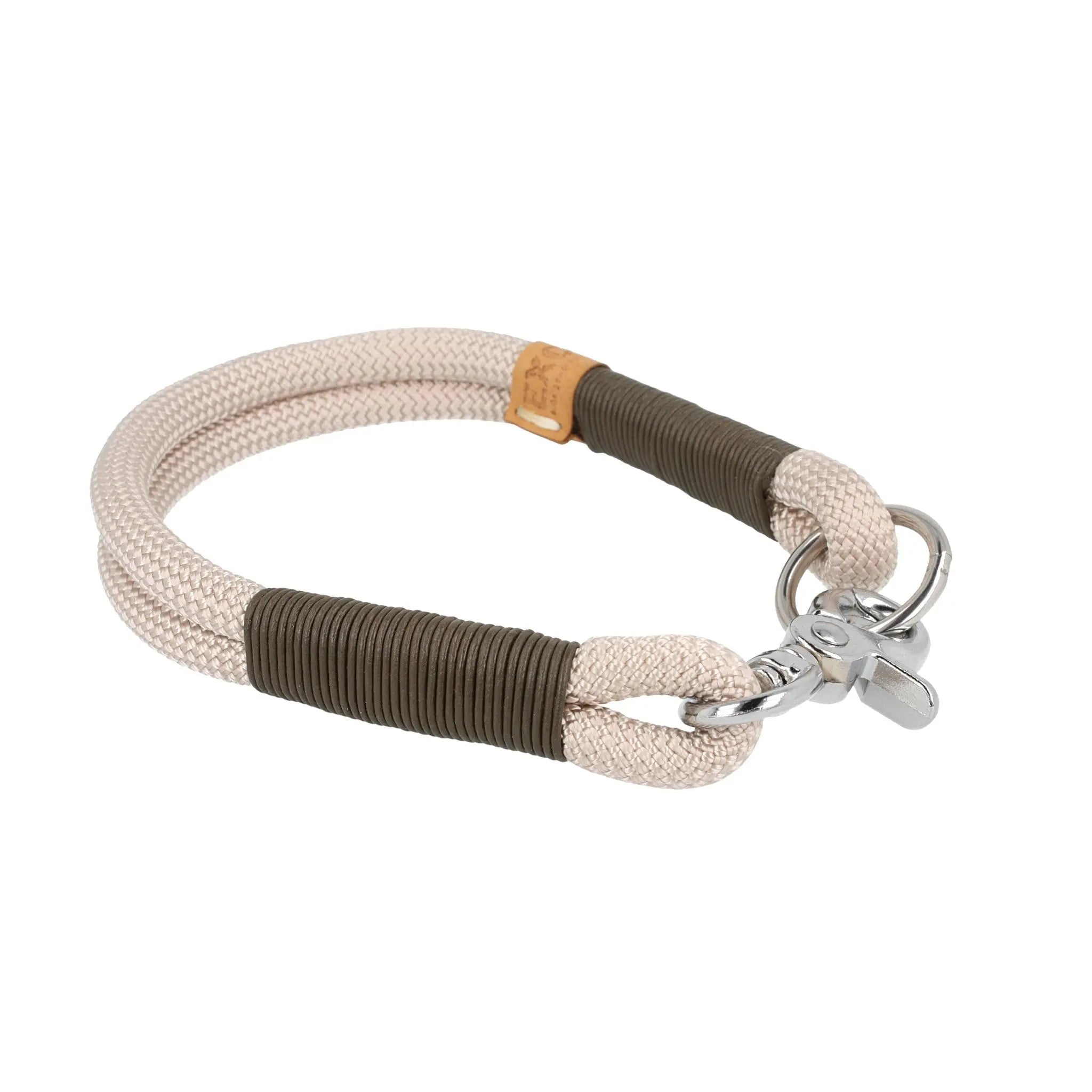 Tauhalsband 38 cm 'Cappuccino' Exceptional - Manufaktur mit Herz