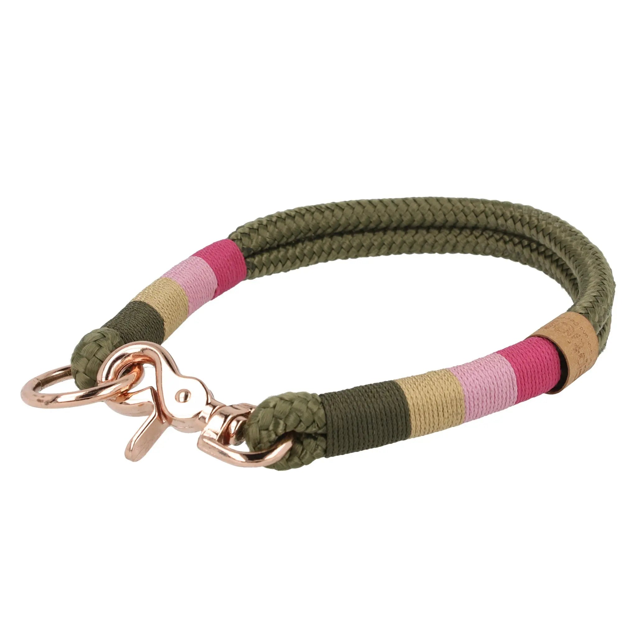 Tauhalsband 40 cm 'Olive Girl' Exceptional - Manufaktur mit Herz