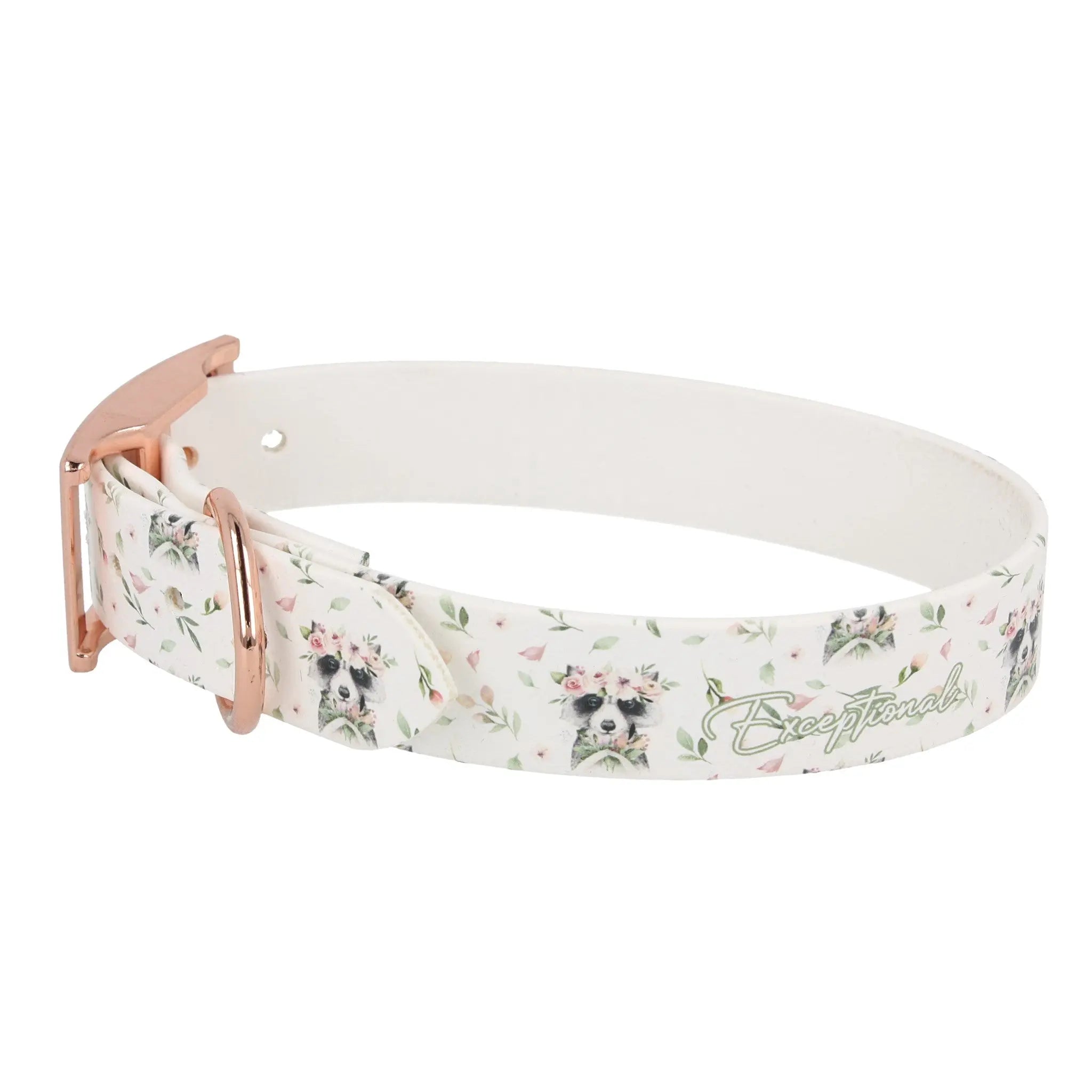 BioThane Halsband | 31-38 cm |'Racoon' Exceptional - Manufaktur mit Herz