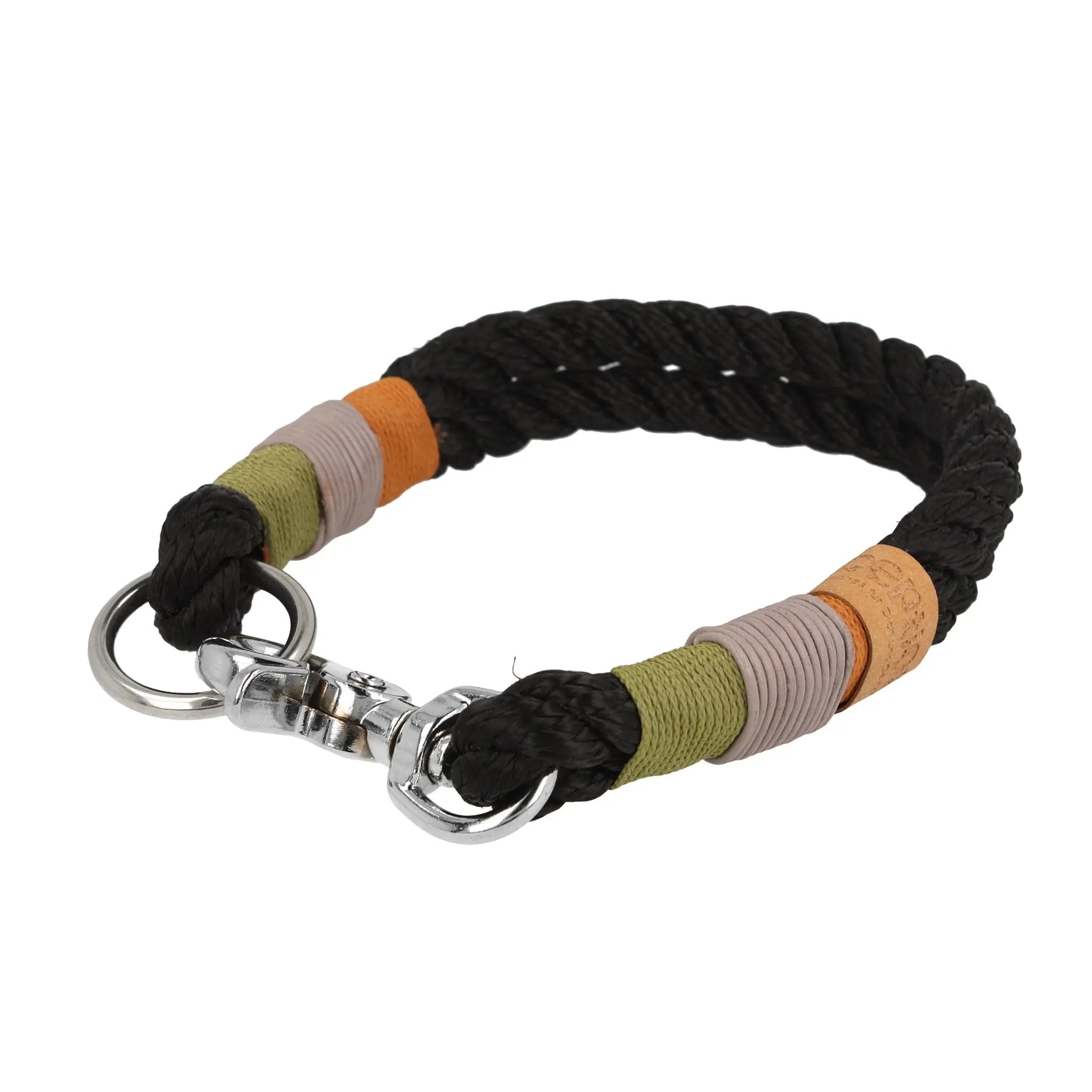 Tauhalsband 34|42,5 cm 'Black Nature' Exceptional - Manufaktur mit Herz
