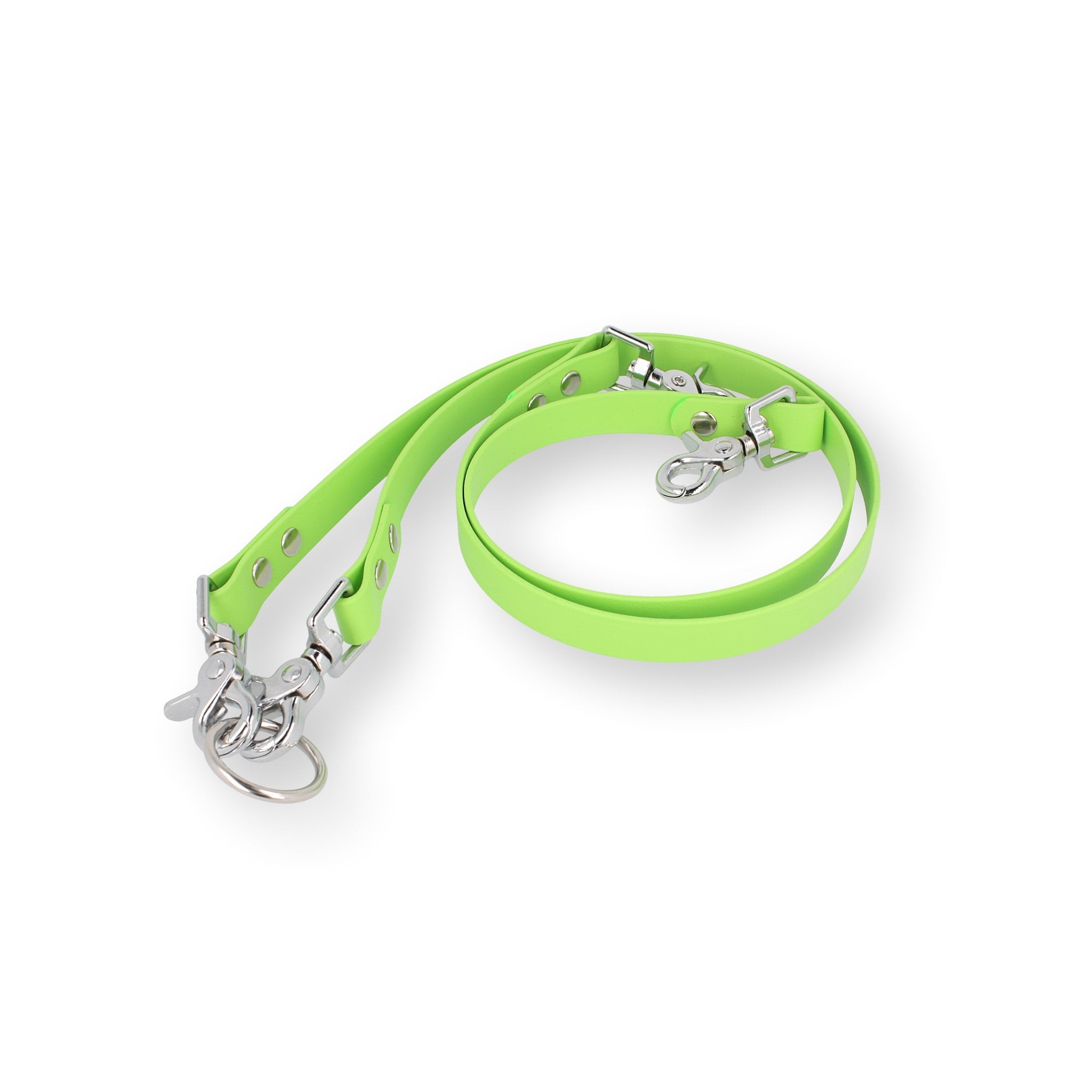 Komplett-Set | 2 Verbindungsteile aus Biothane® für 2 Hunde an einer Leine inkl. O-Ring