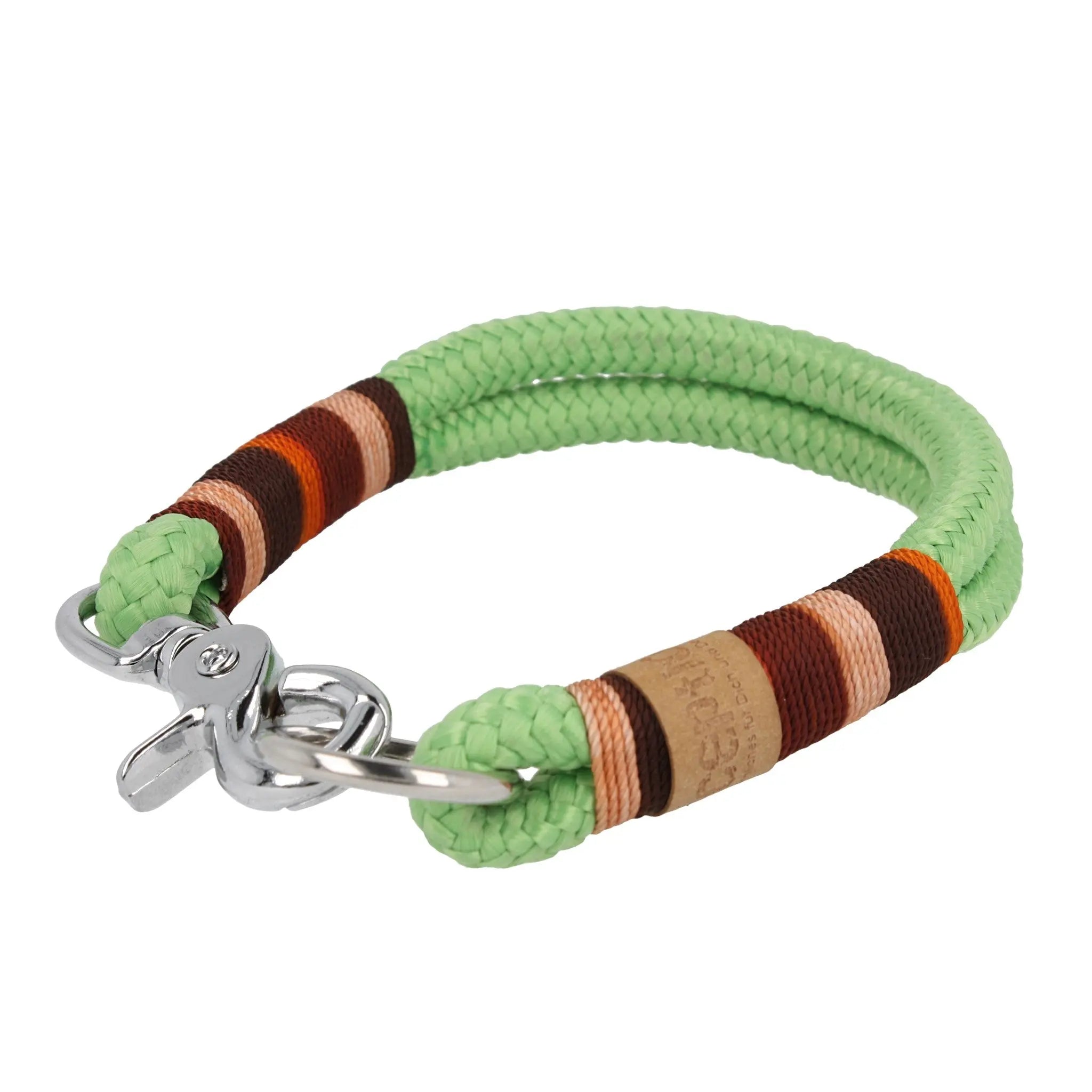 Tauhalsband 33 cm 'Green Bear' Exceptional - Manufaktur mit Herz