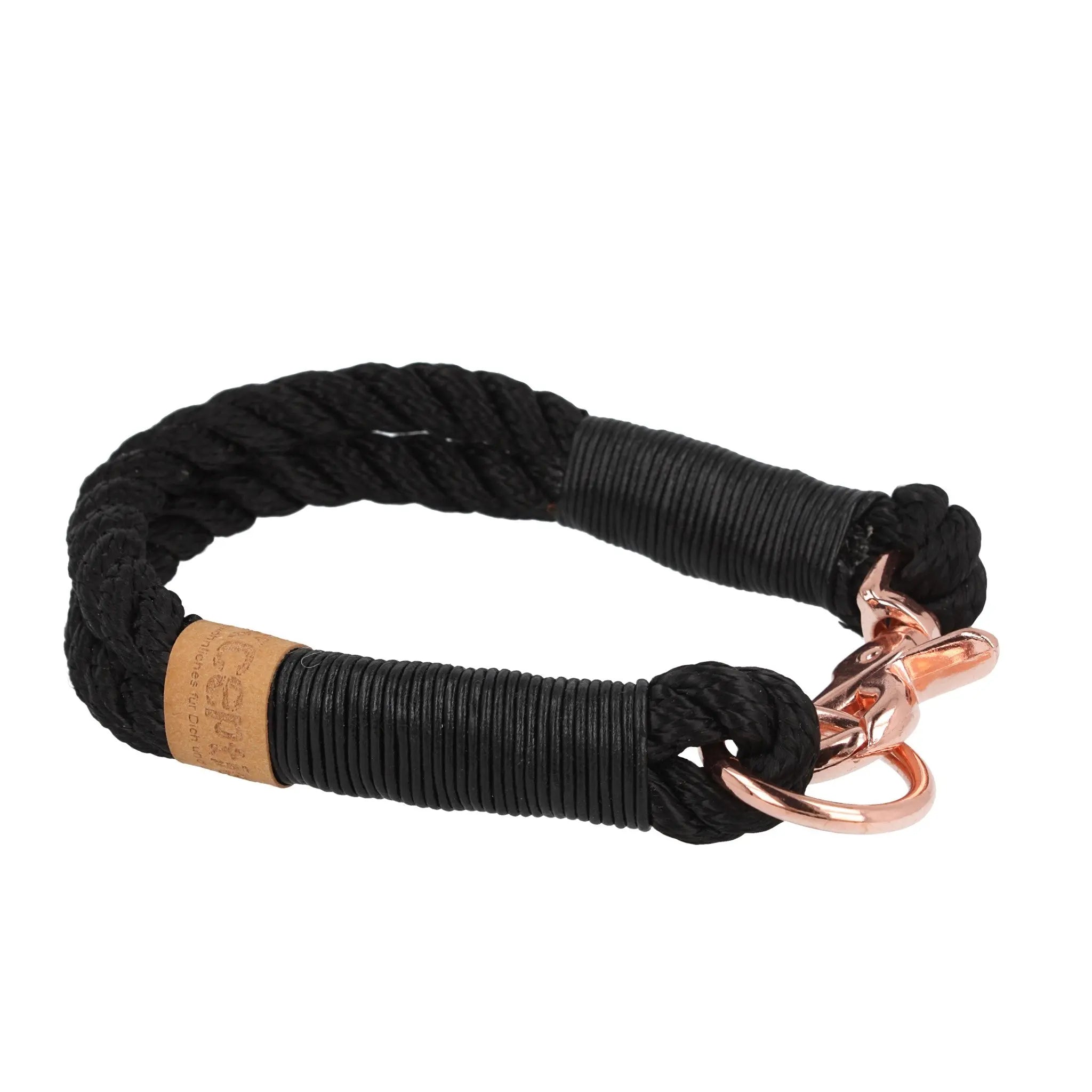 Tauhalsband 33 cm 'Black Beauty' Exceptional - Manufaktur mit Herz