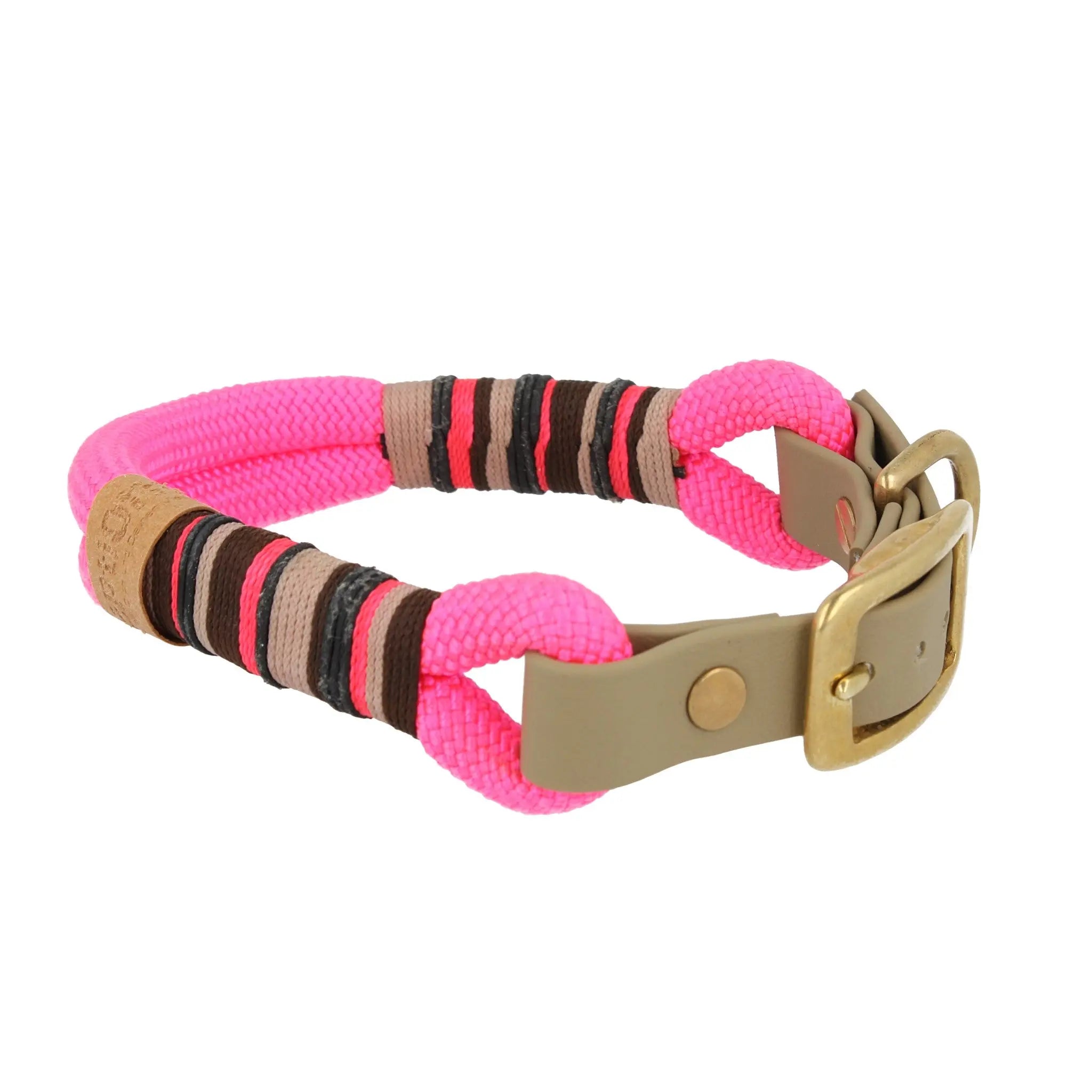 2nd Love – 'Pink Passion' HU 31-37cm Tauhalsband mit Seele. Exceptional - Manufaktur mit Herz